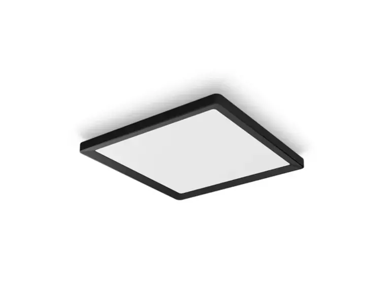 Philips Hue LED Deckenleuchte Tento eckig schwarz 39,5 x 39,5 cm RGB