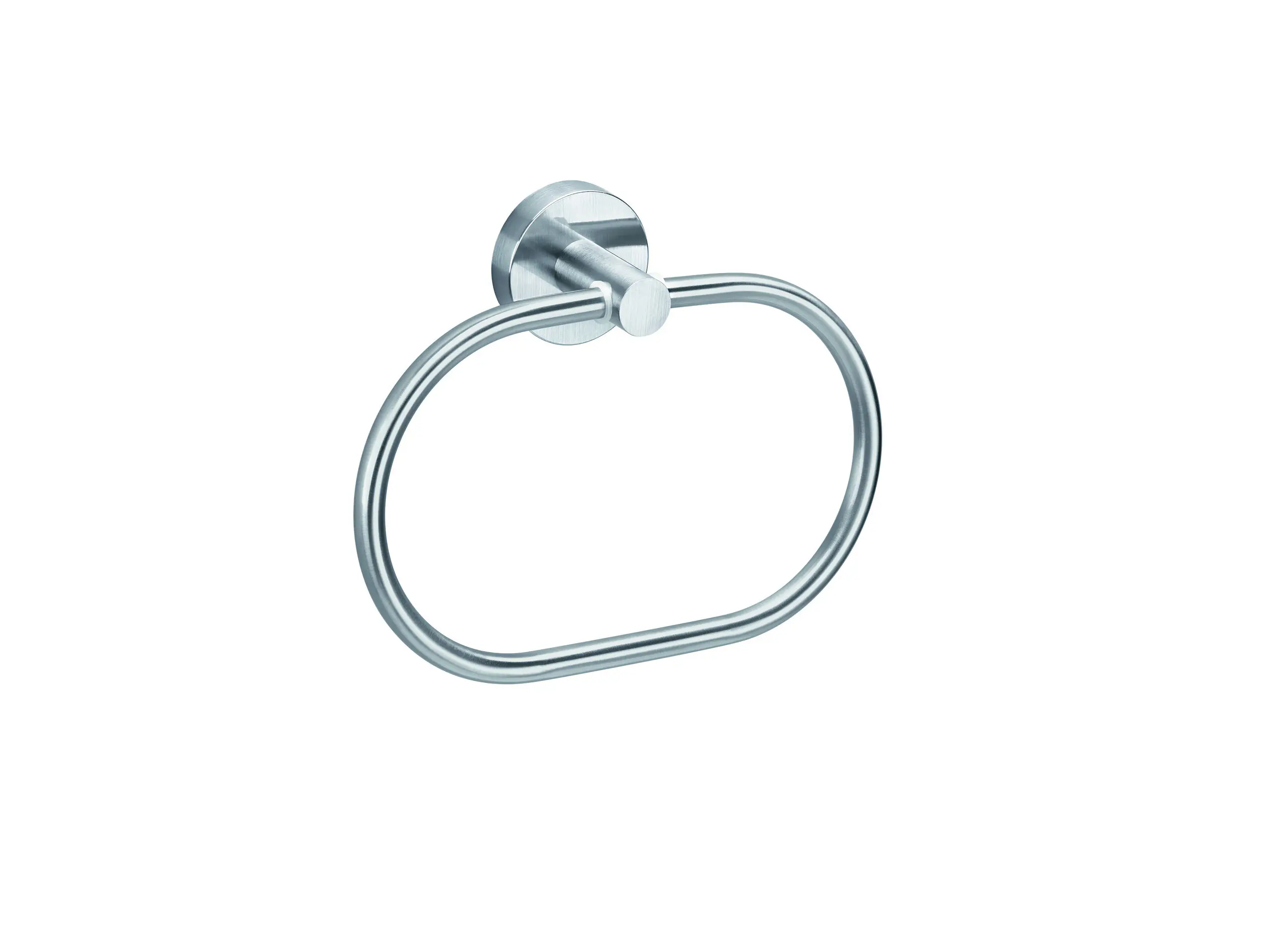 tesa Handtuchring Moon Edelstahloptik