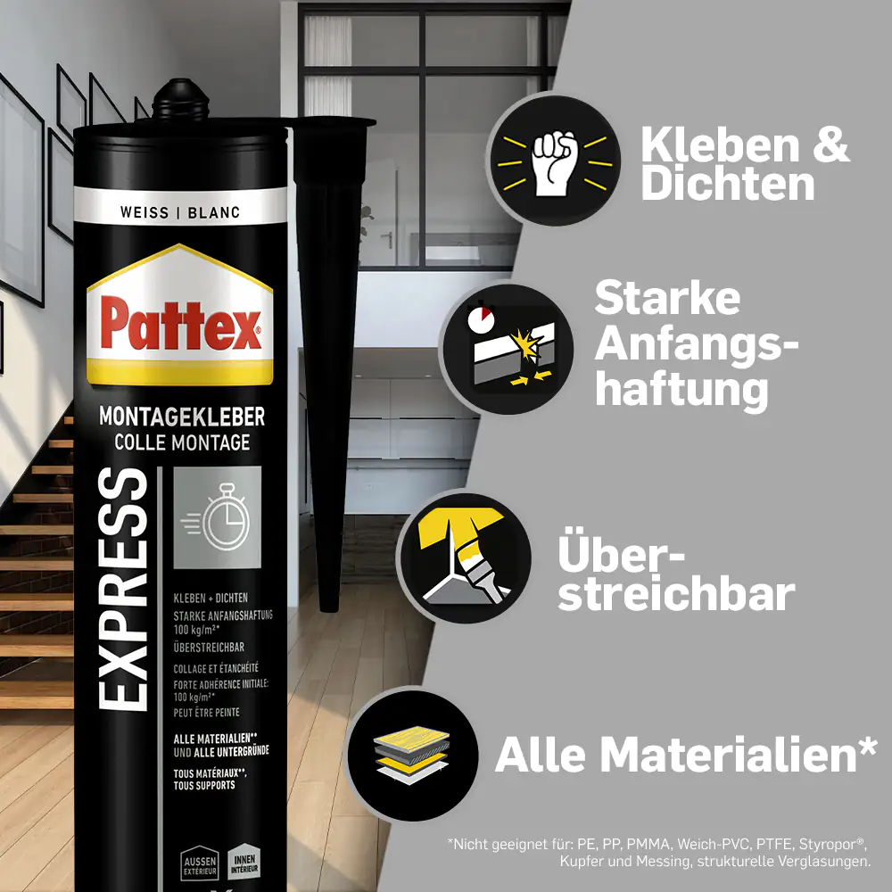 Pattex Montagekleber Express 440 g
