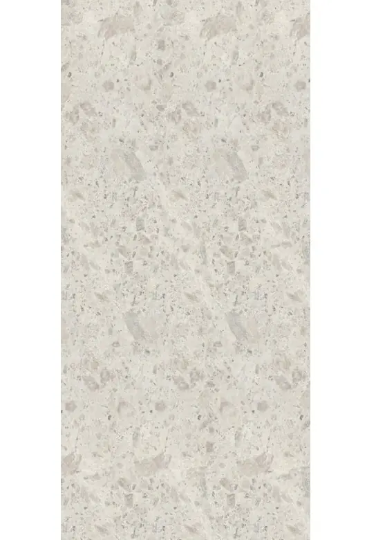 Wetwall Elite Wandpaneel  Terrazzo Rock 120 x 242 cm mit abgerundeter Abschlusskante