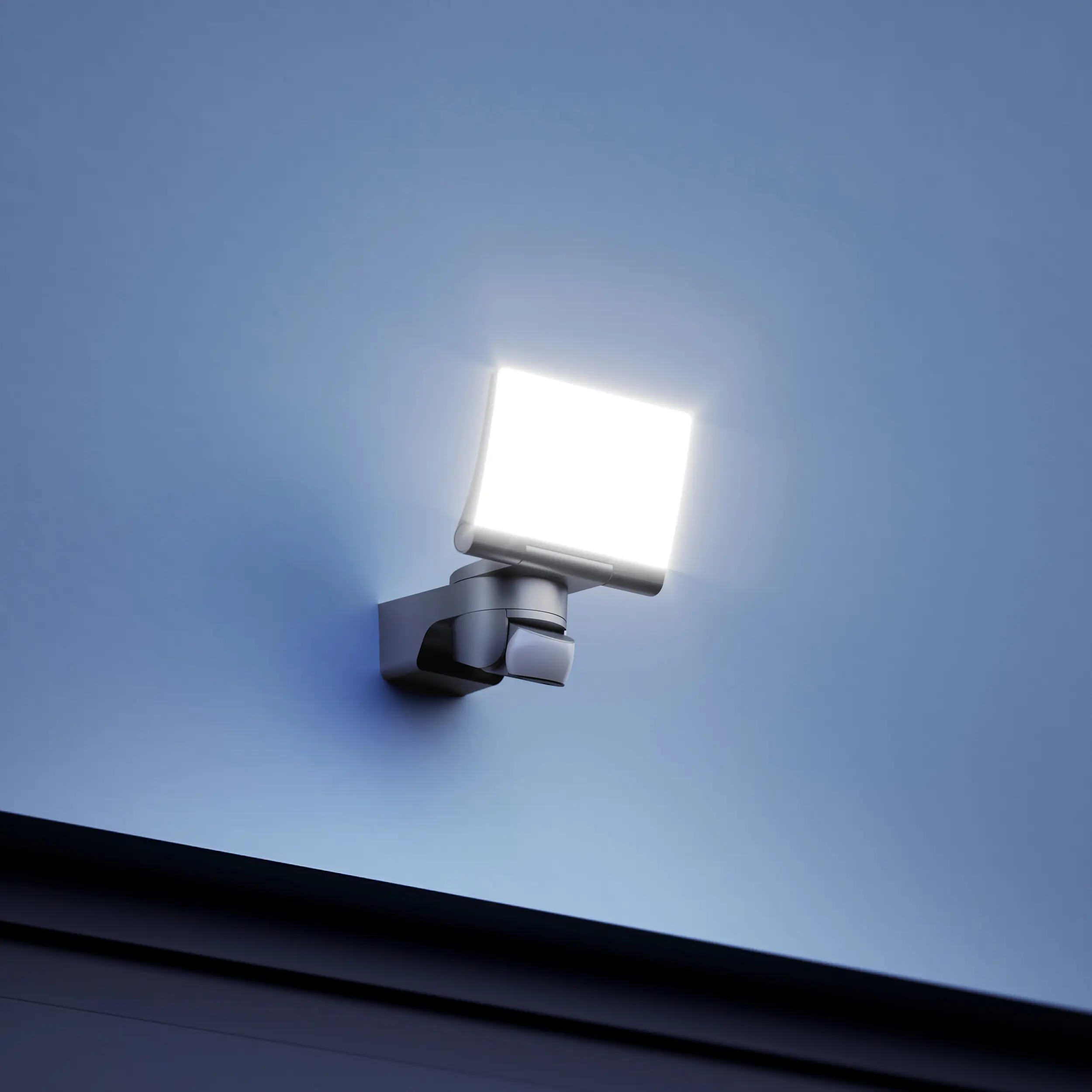 Steinel Strahler XLED Home 2 S Graphit mit Bewegungsmelder, Sensor