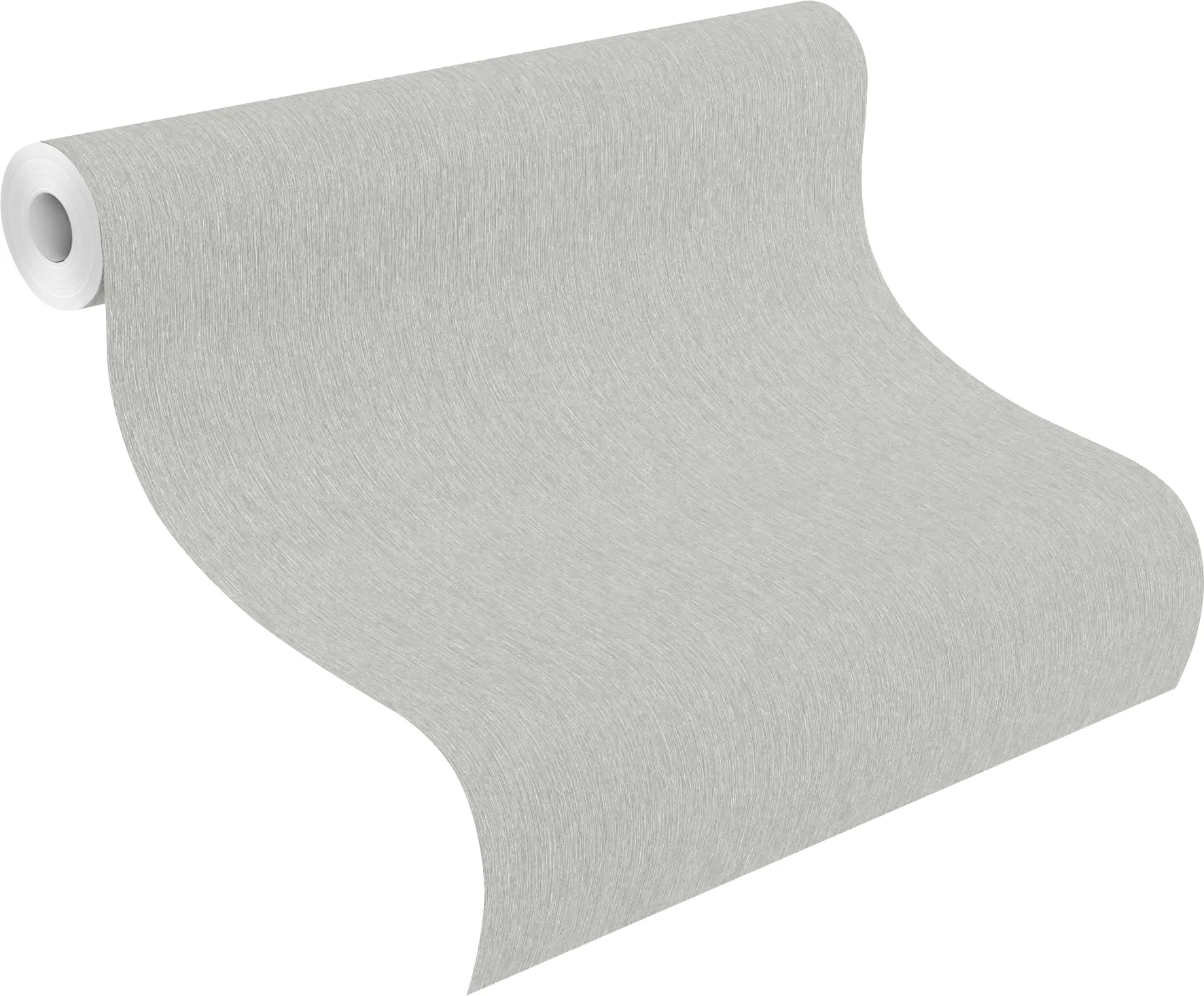 Rasch Vliestapete Uni Sky Lounge silbergrau 10,05 x 0,53 m