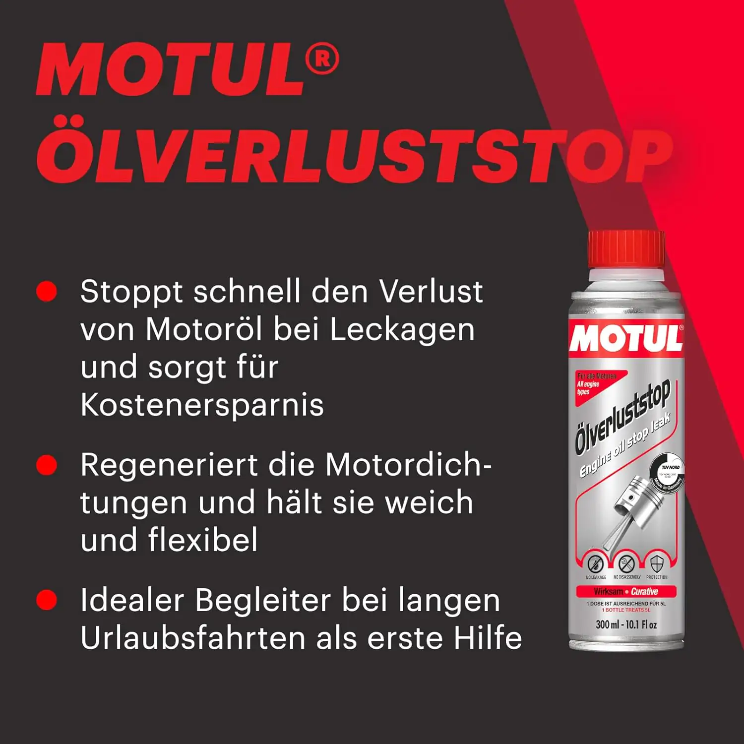 Motul Ölverluststop 300ml
