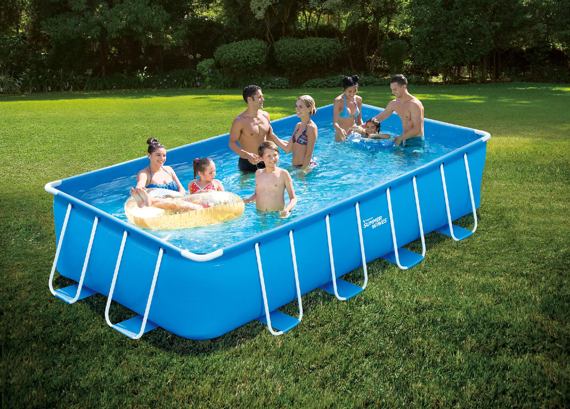 Summer Waves Frame Pool 488 x 244 x 107 cm