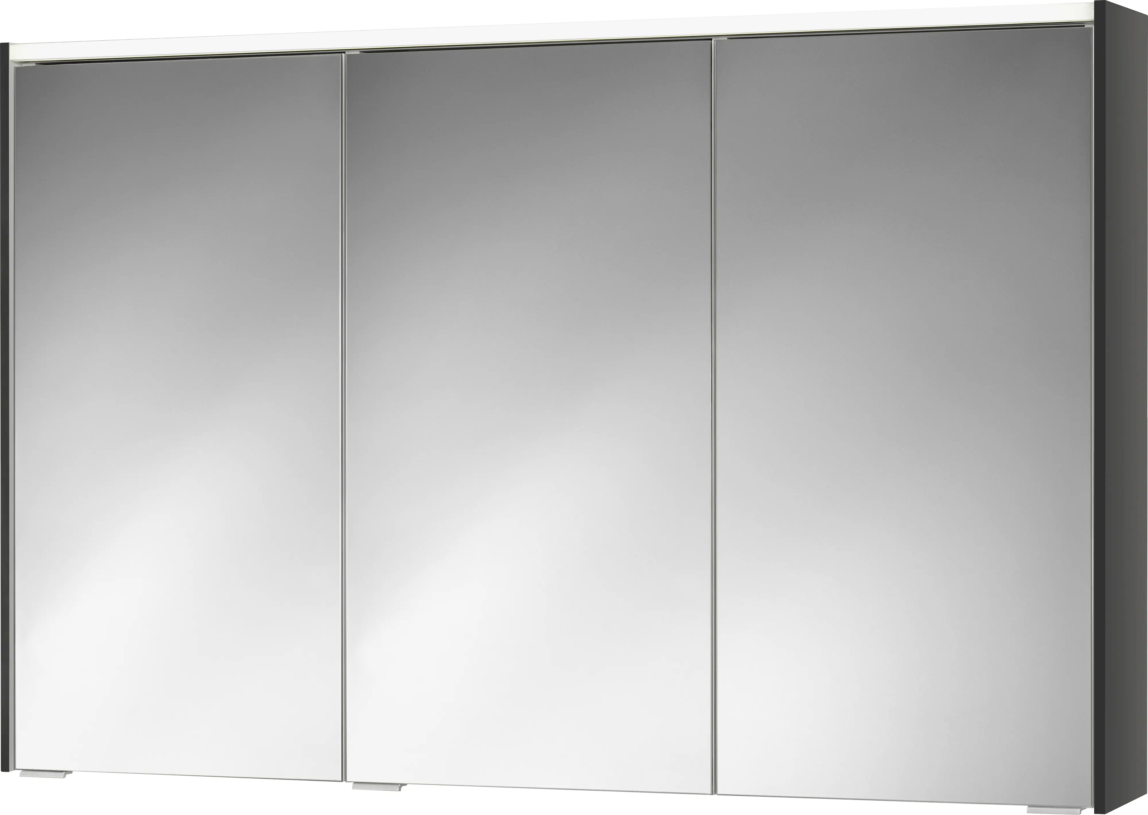 Jockey LED-Spiegelschrank Viola Hortensia anthrazit 120 x 74 cm