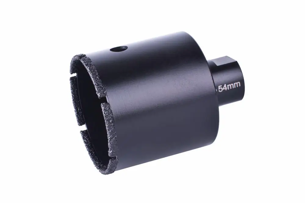 Wolfcraft Lochsäge Ø 25 mm Diamant für Winkelschleifer