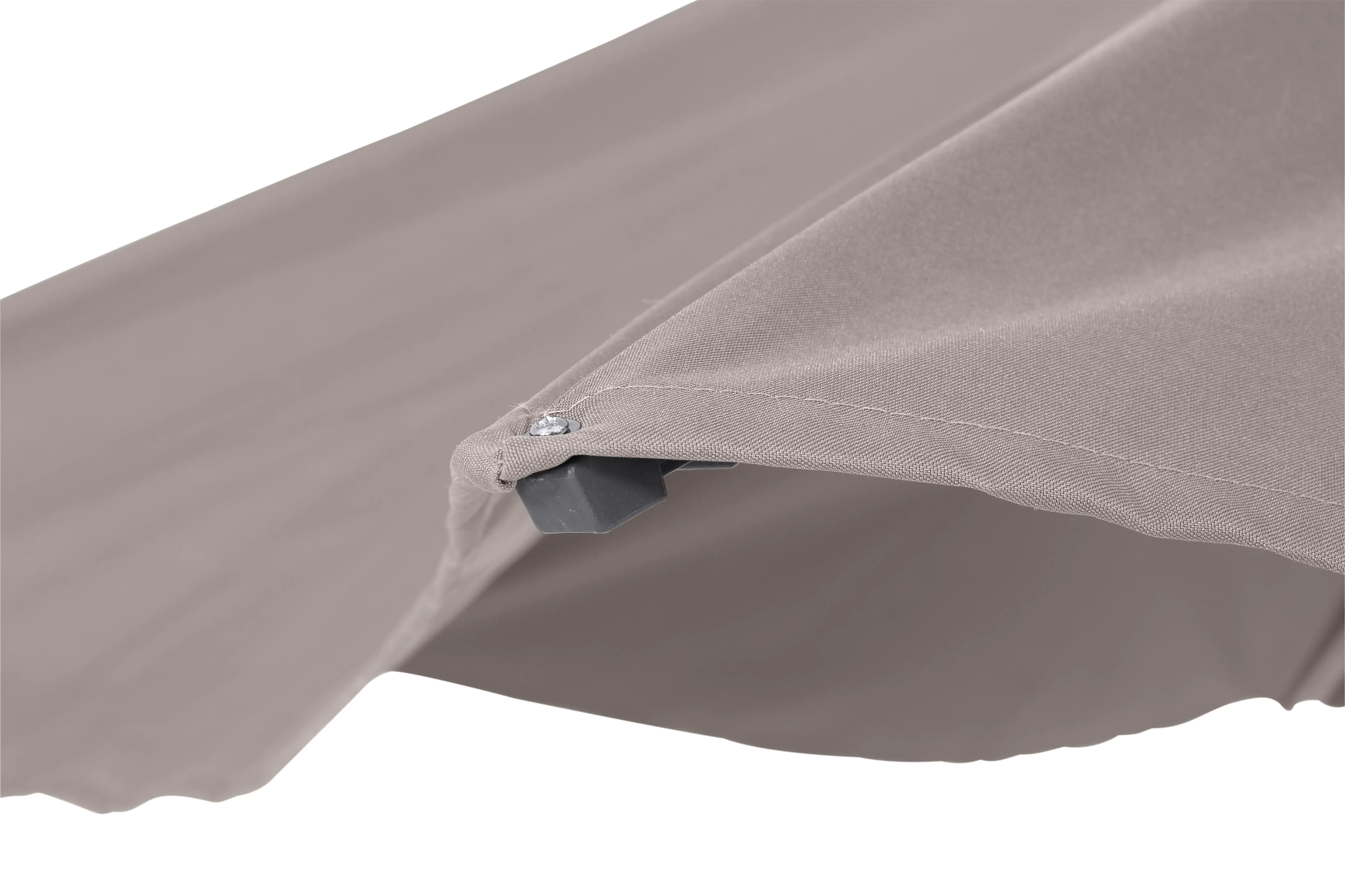 Siena Garden Mittelstockschirm Avio taupe, 250 x 250 cm