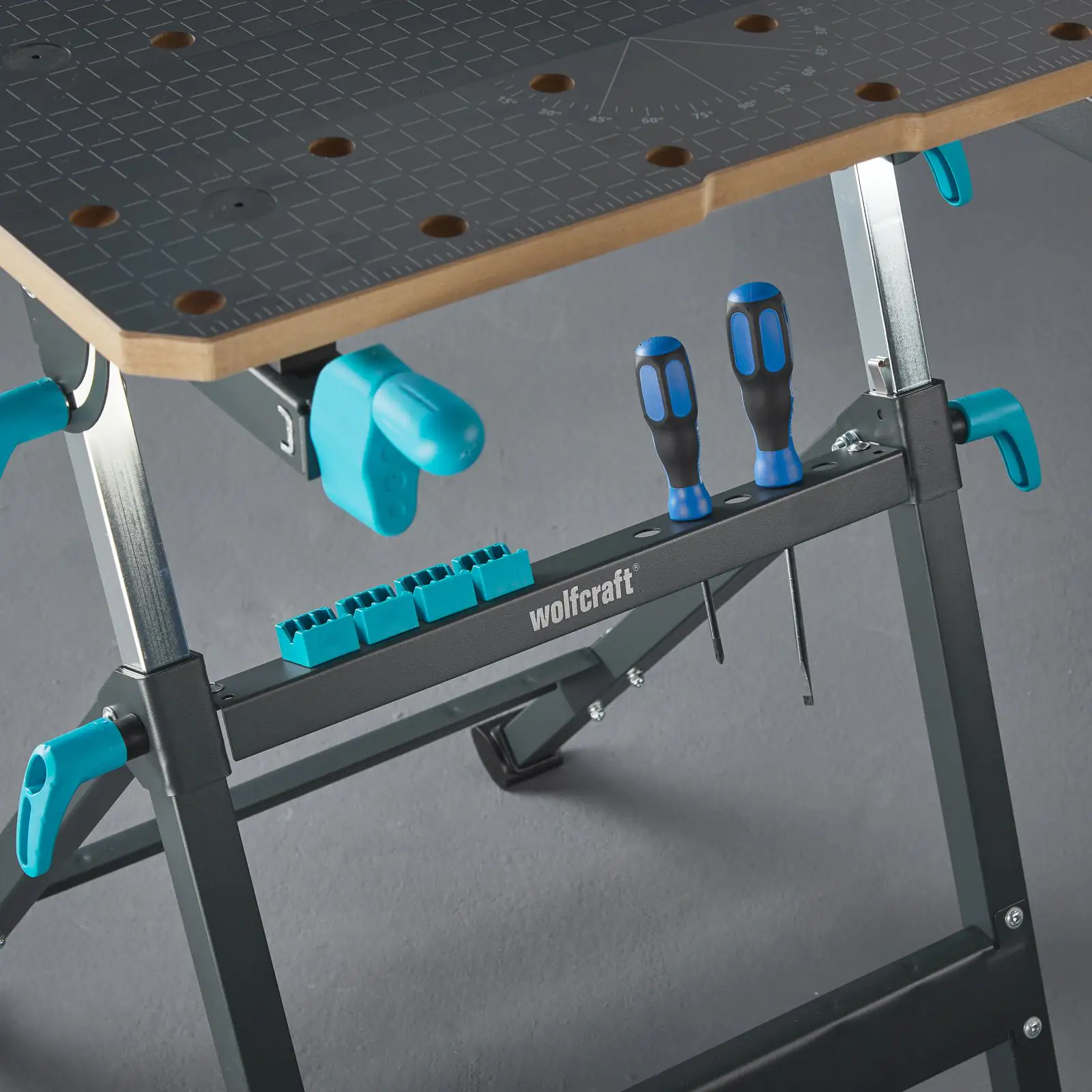 Wolfcraft Spanntisch MASTER 650 ERGO stufenlos höhenverstellbar
