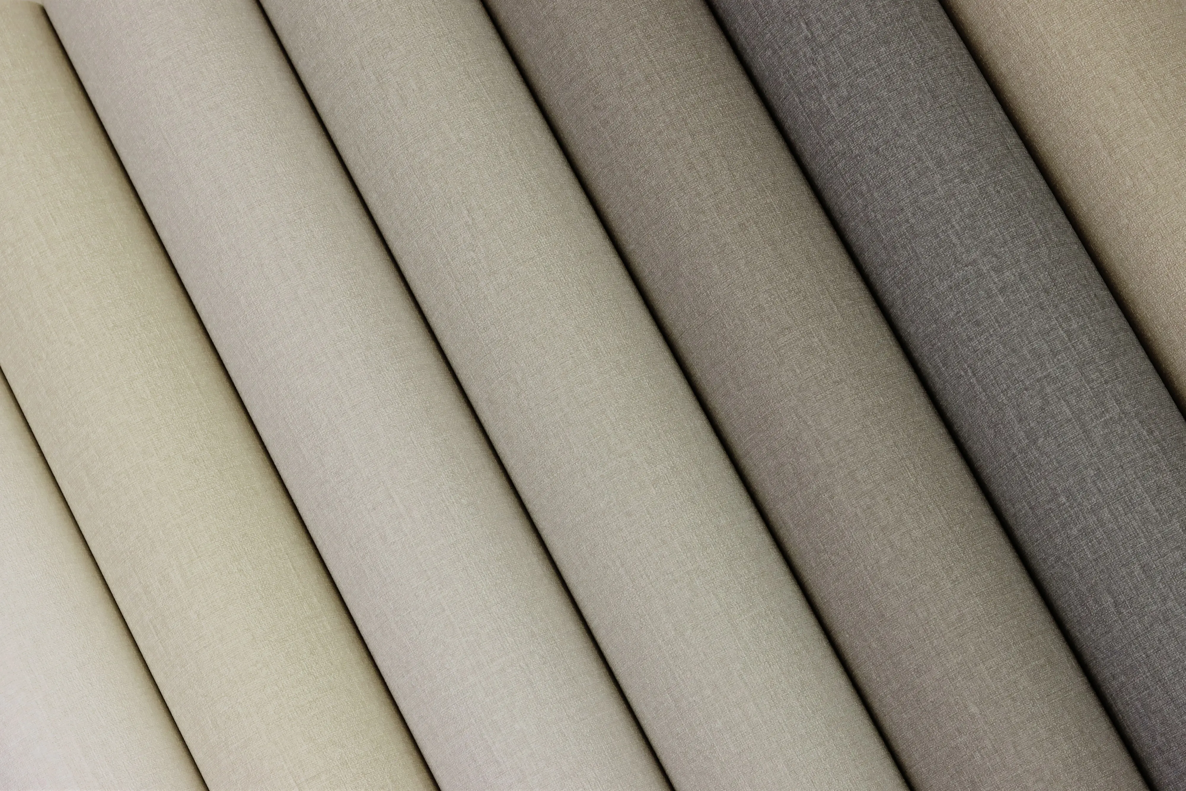 Rasch Vliestapete 555868 Beige-Leinen dunkel Uni 10,05 m x 0,53 m