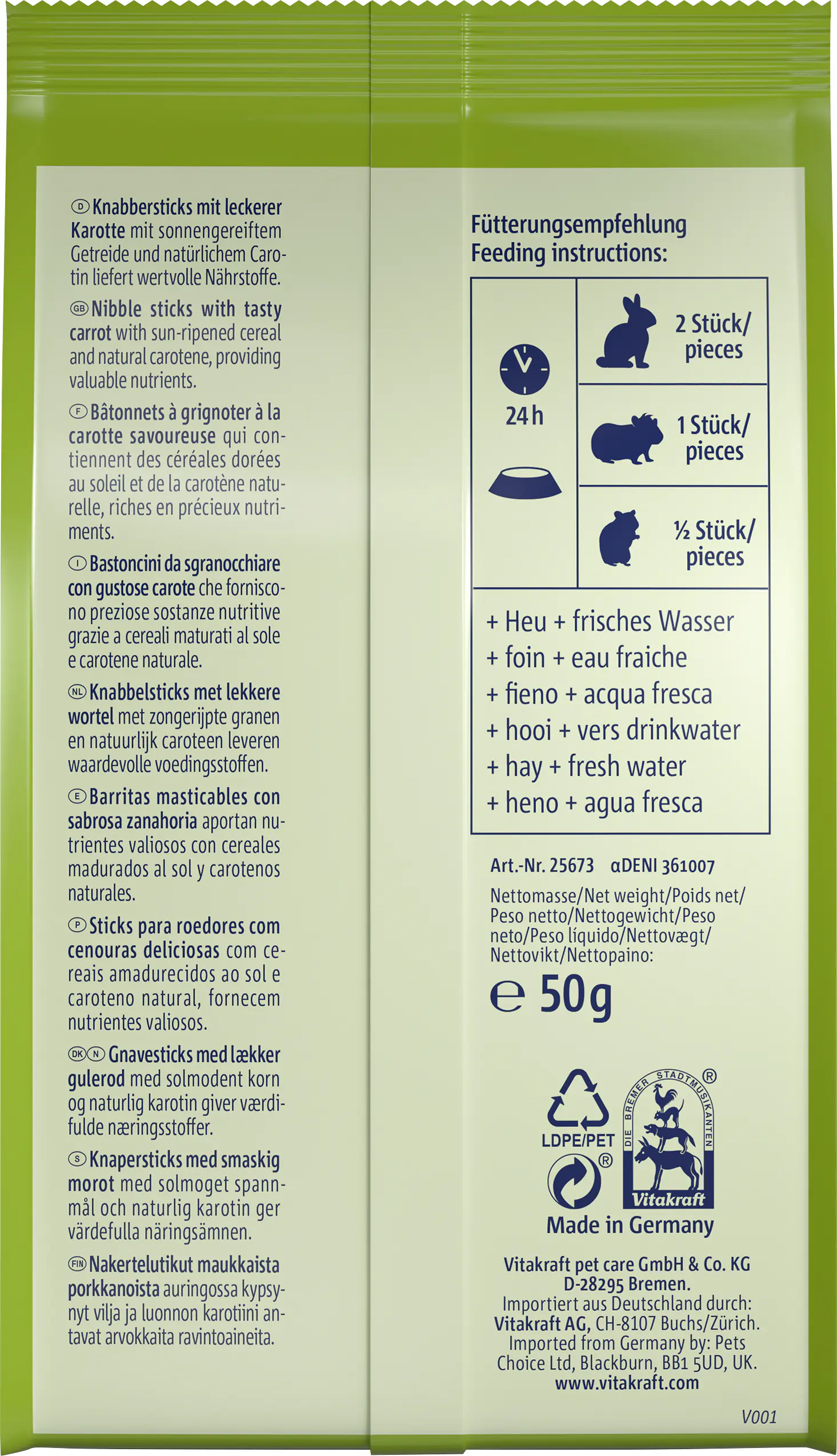 Vitakraft Carotties 50 g