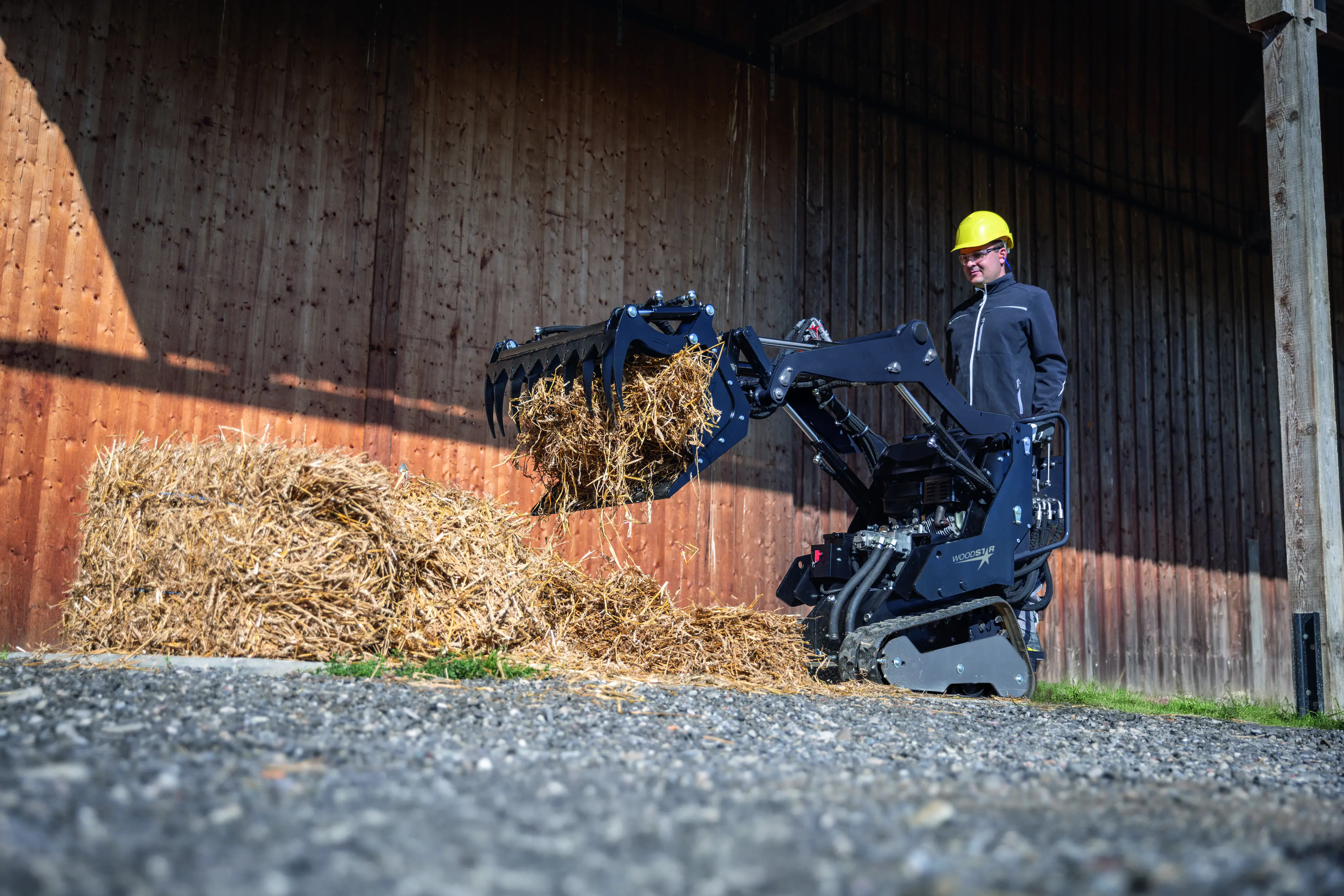 Woodster Kompaktlader MSK800 8,5 PS 306 cm³ 74 cm Breite
