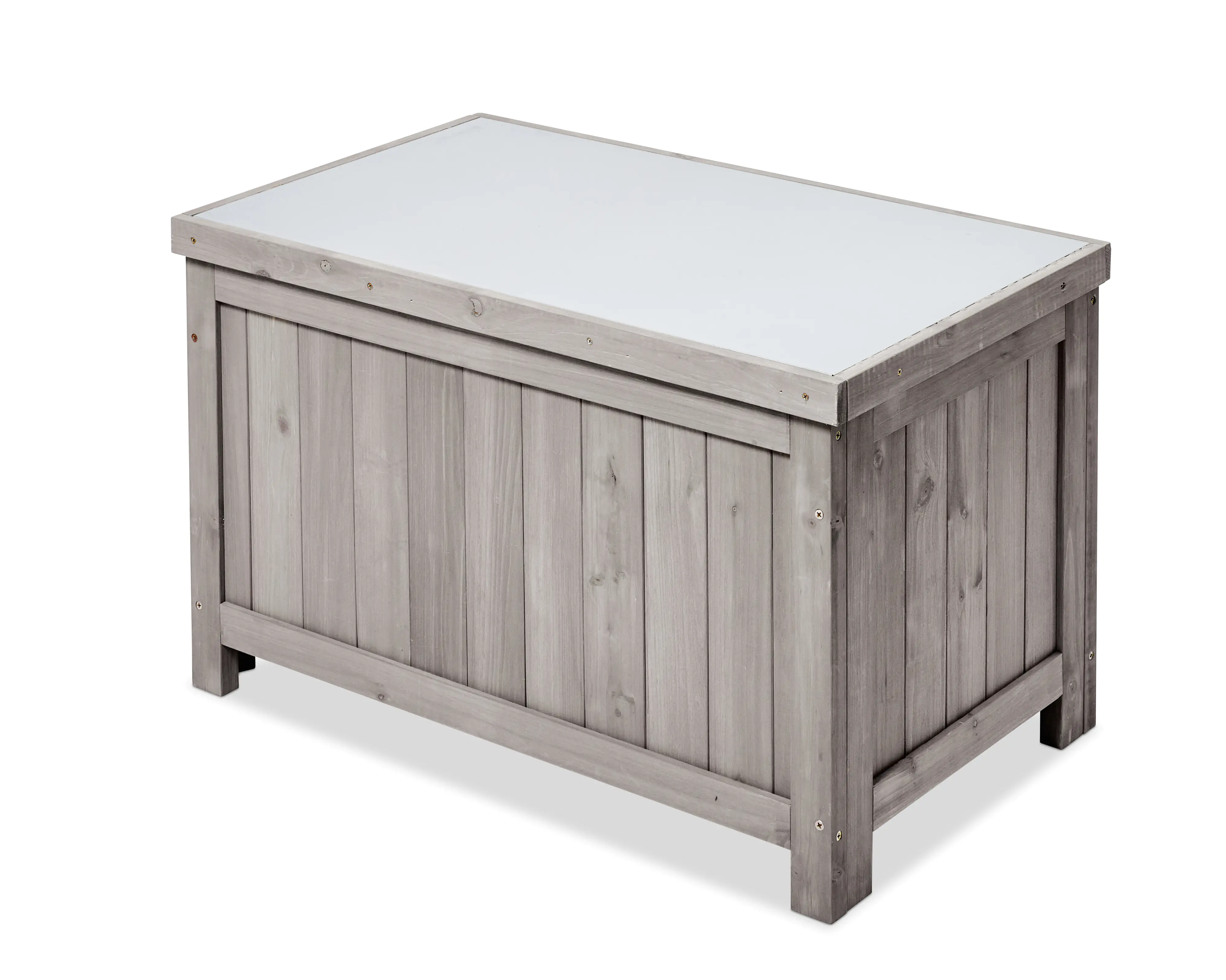Butenkist Gartenbox Henriette Holz mit Klappdeckel 75 x 45 x 45 cm