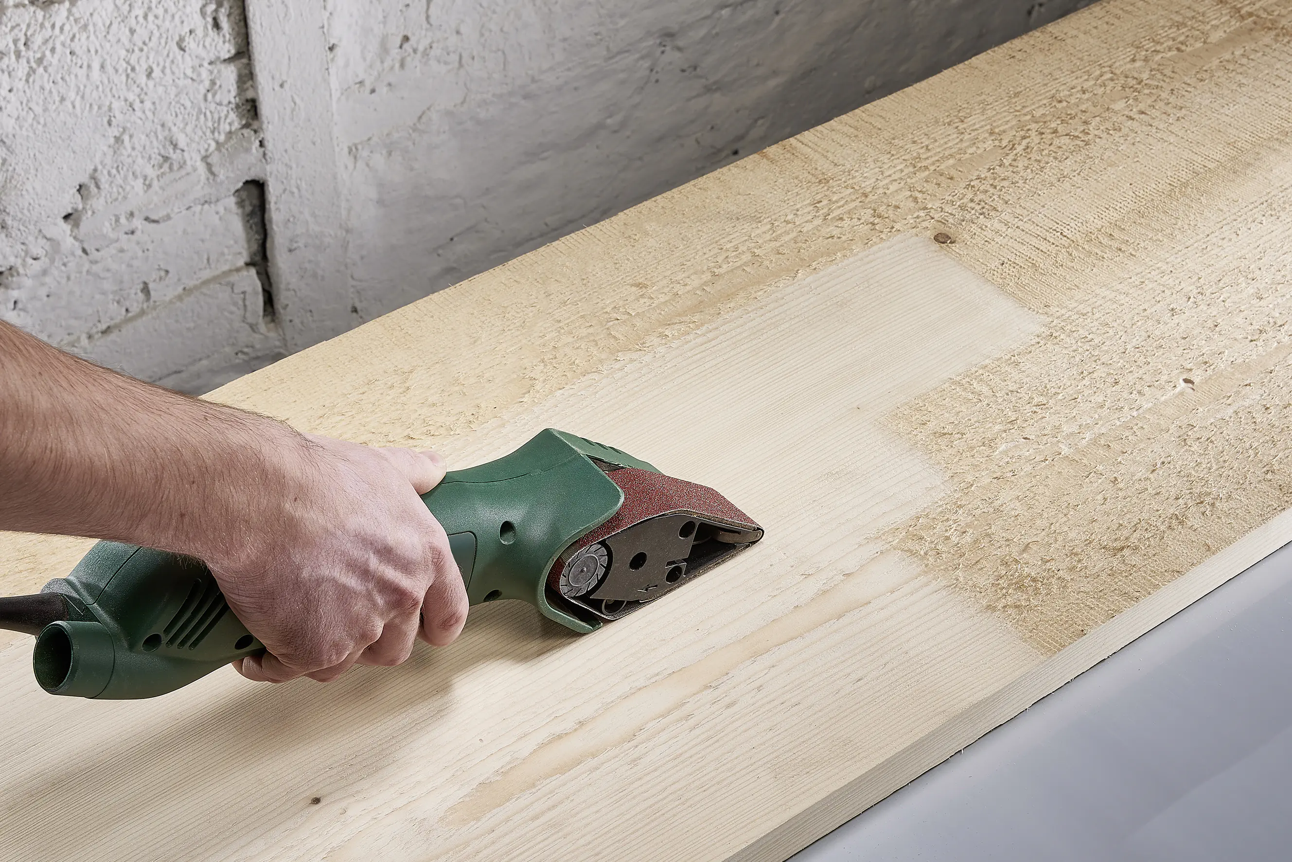 Wolfcraft Gewebeschleifbänder K120 Vario 40 x 303 mm 3 Stück