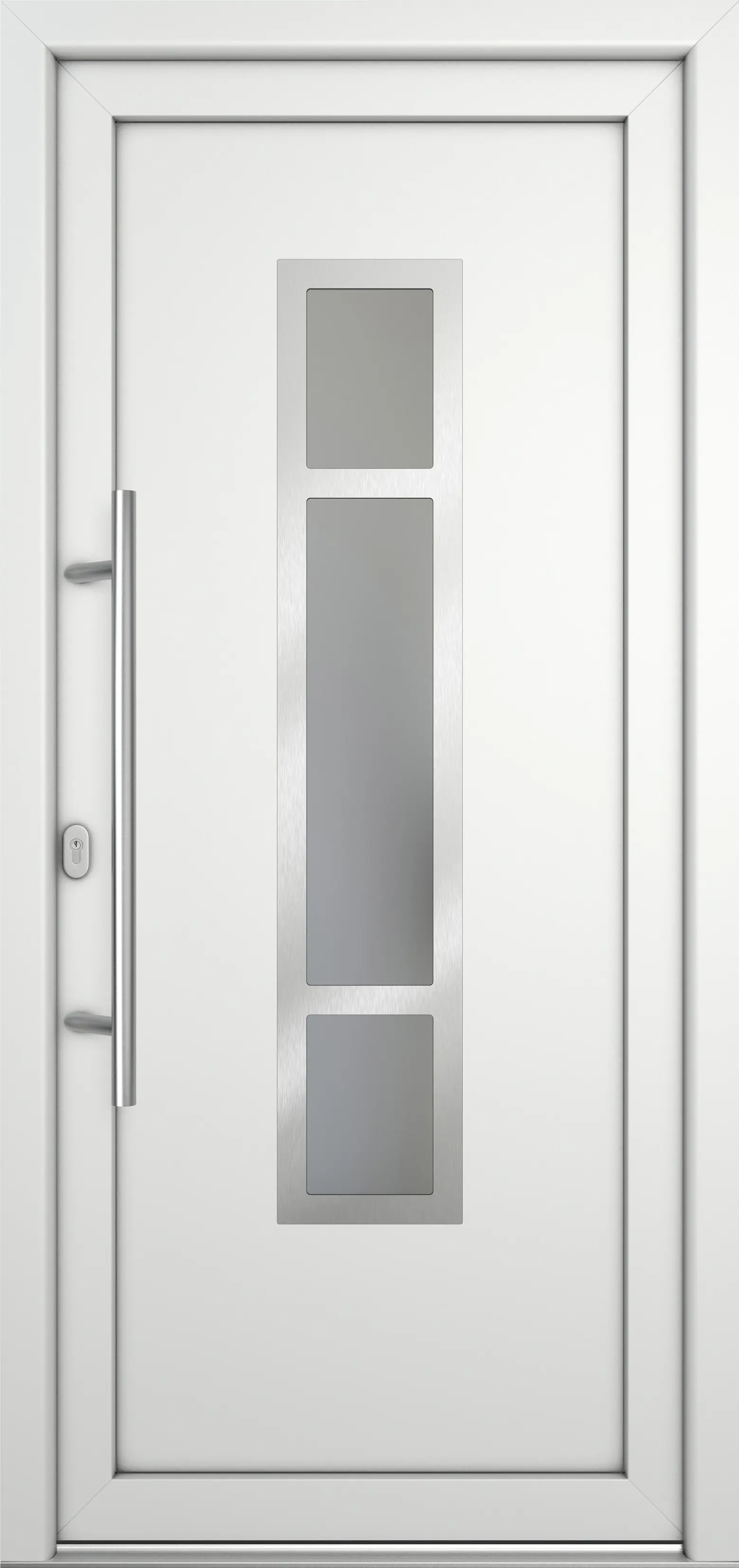 Meeth Haustür Signum Pro PVC Modell 87 A 108 x 208 cm DIN Links weiß