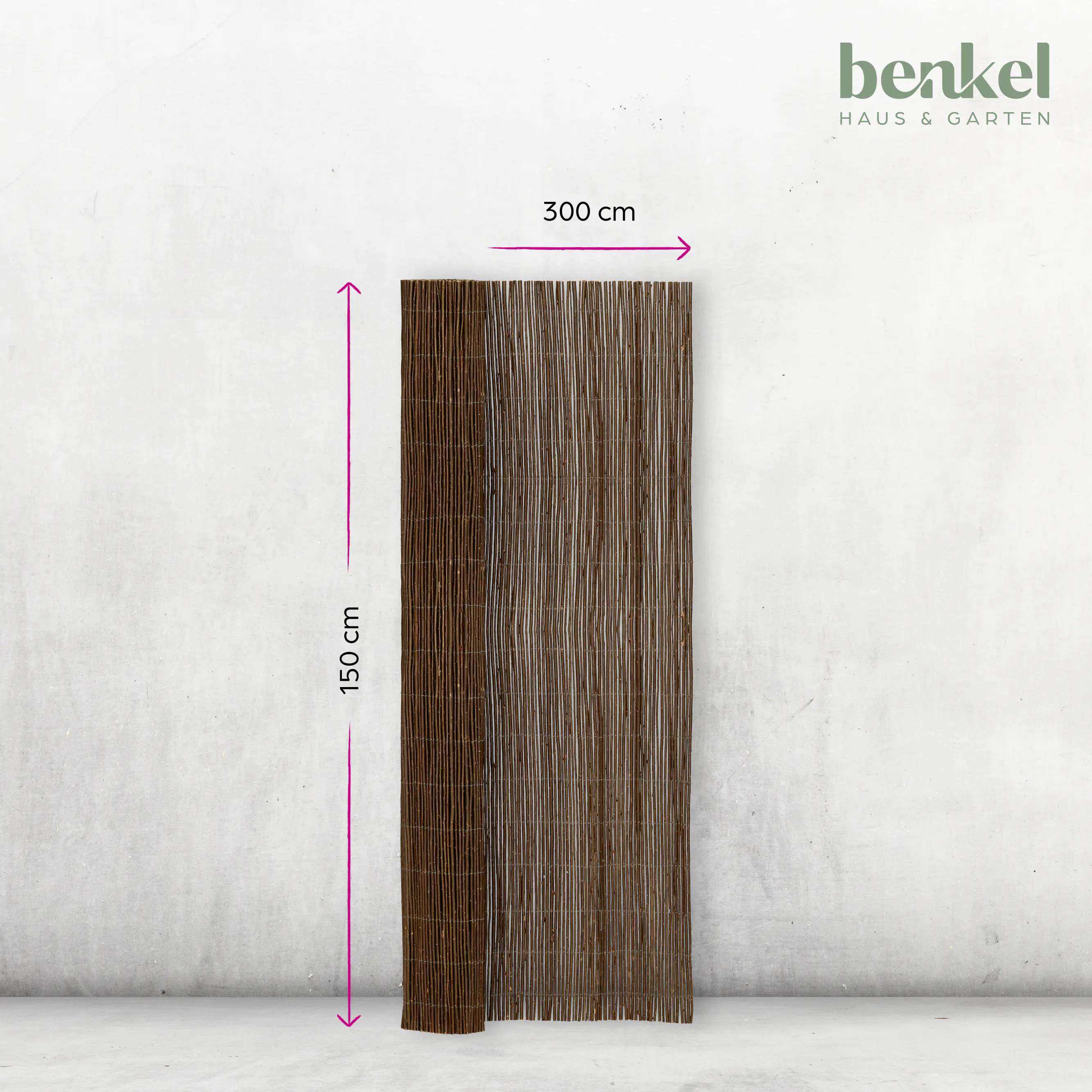 Weidenmatte 1,5 x 3 m