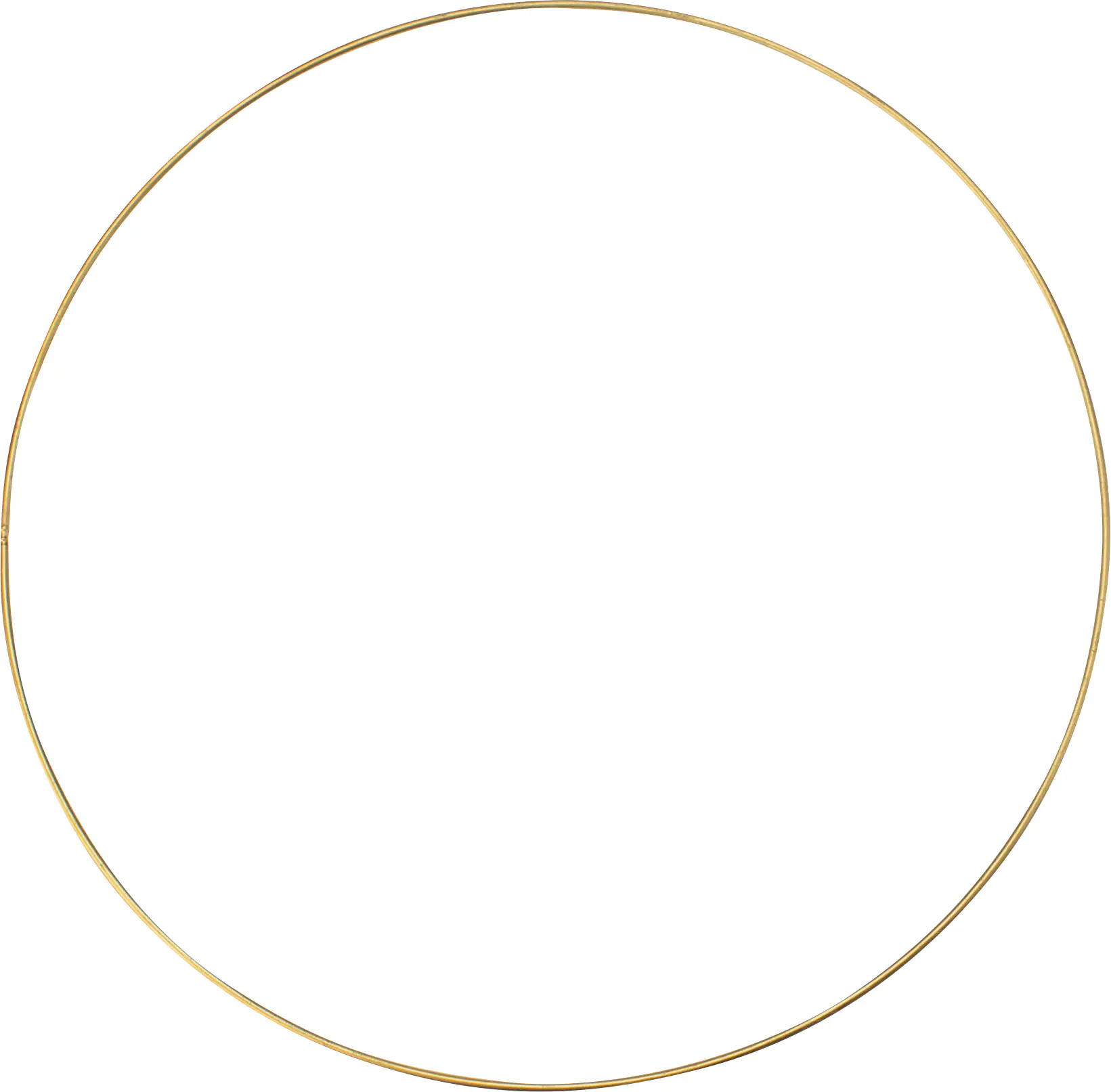 Metallring goldfarben, 30 cm