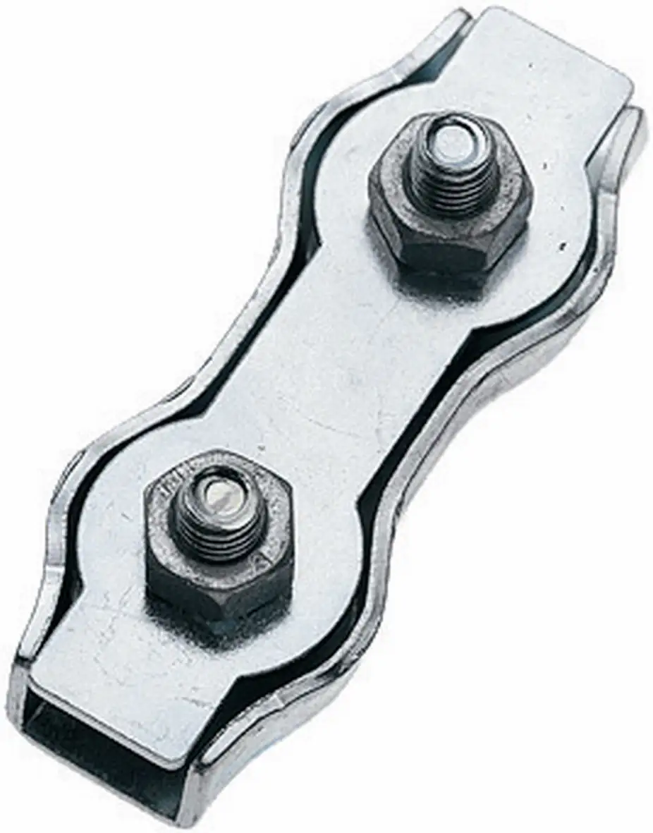 Conacord Klemme Duplex für Seile bis 3 mm