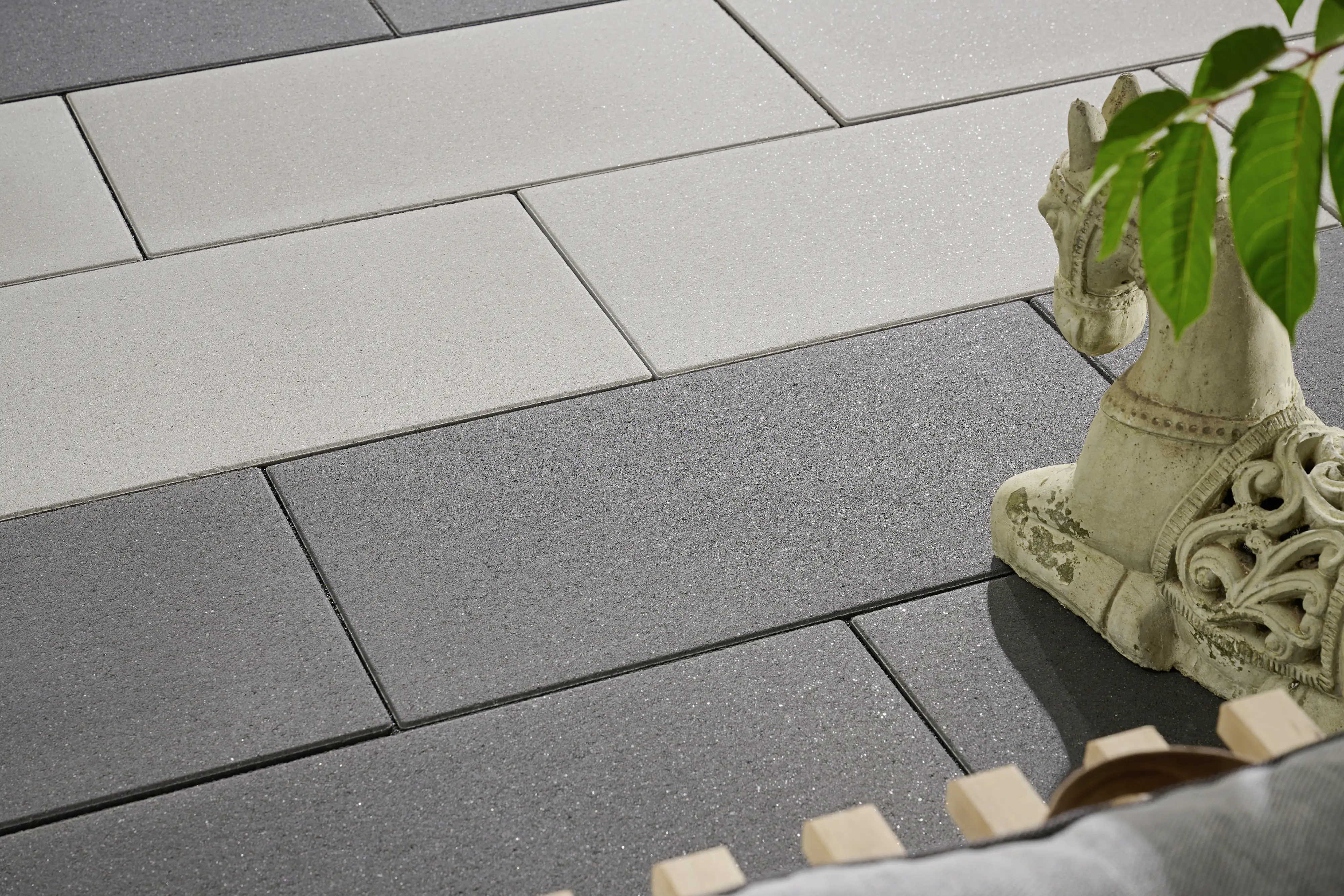 KANN Platte Vero 60 x 30 x 5 cm silbergrau