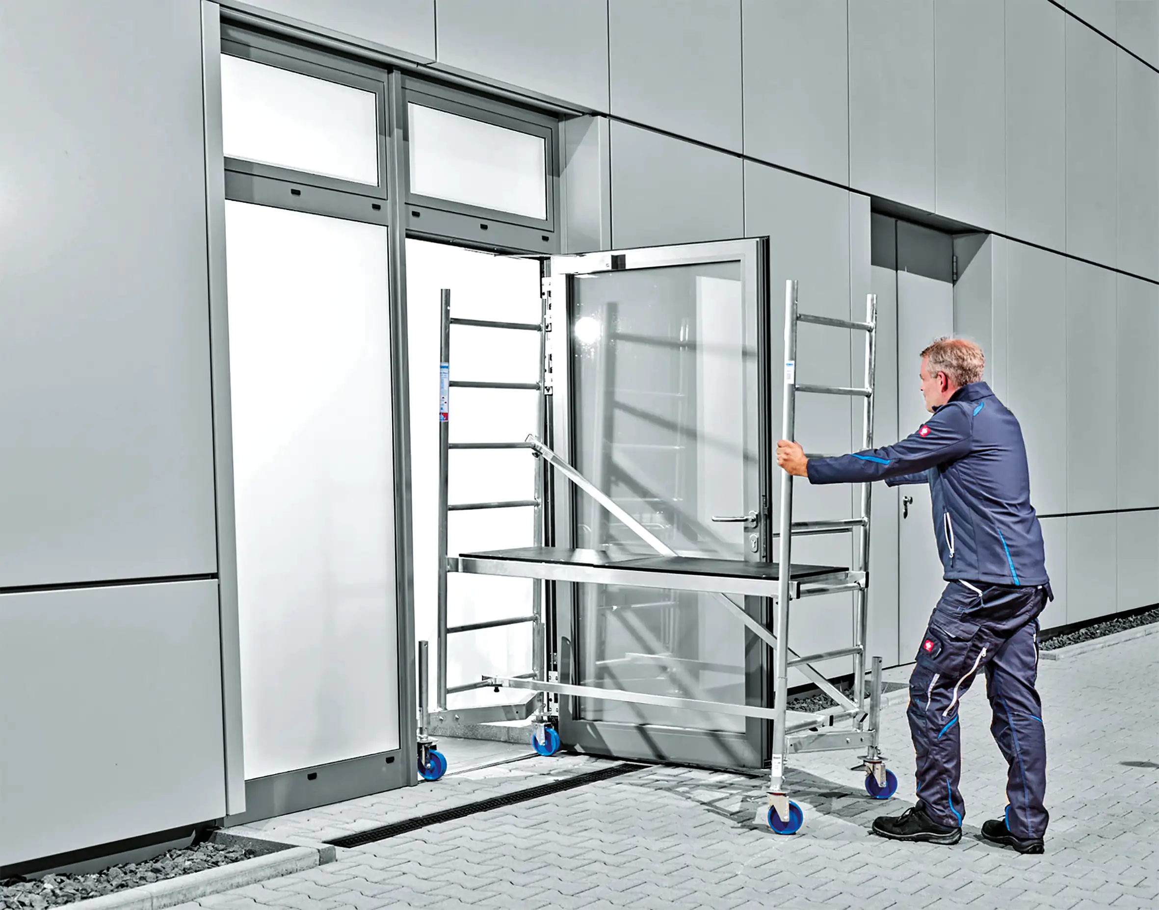 Krause Arbeits-Grundgerüst MONTO ClimTec Aluminium 3 m