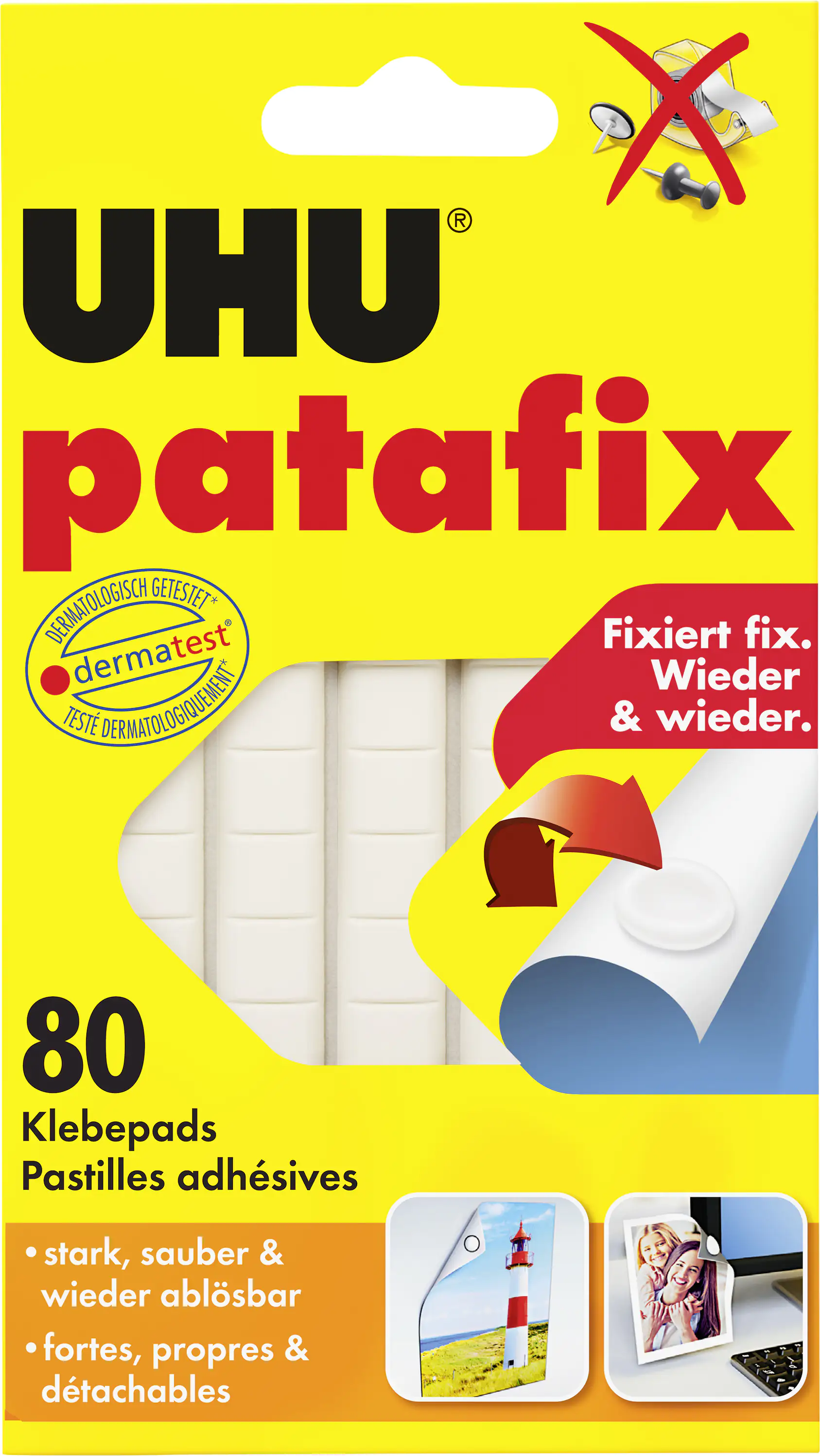 UHU patafix weiß 80 Stück