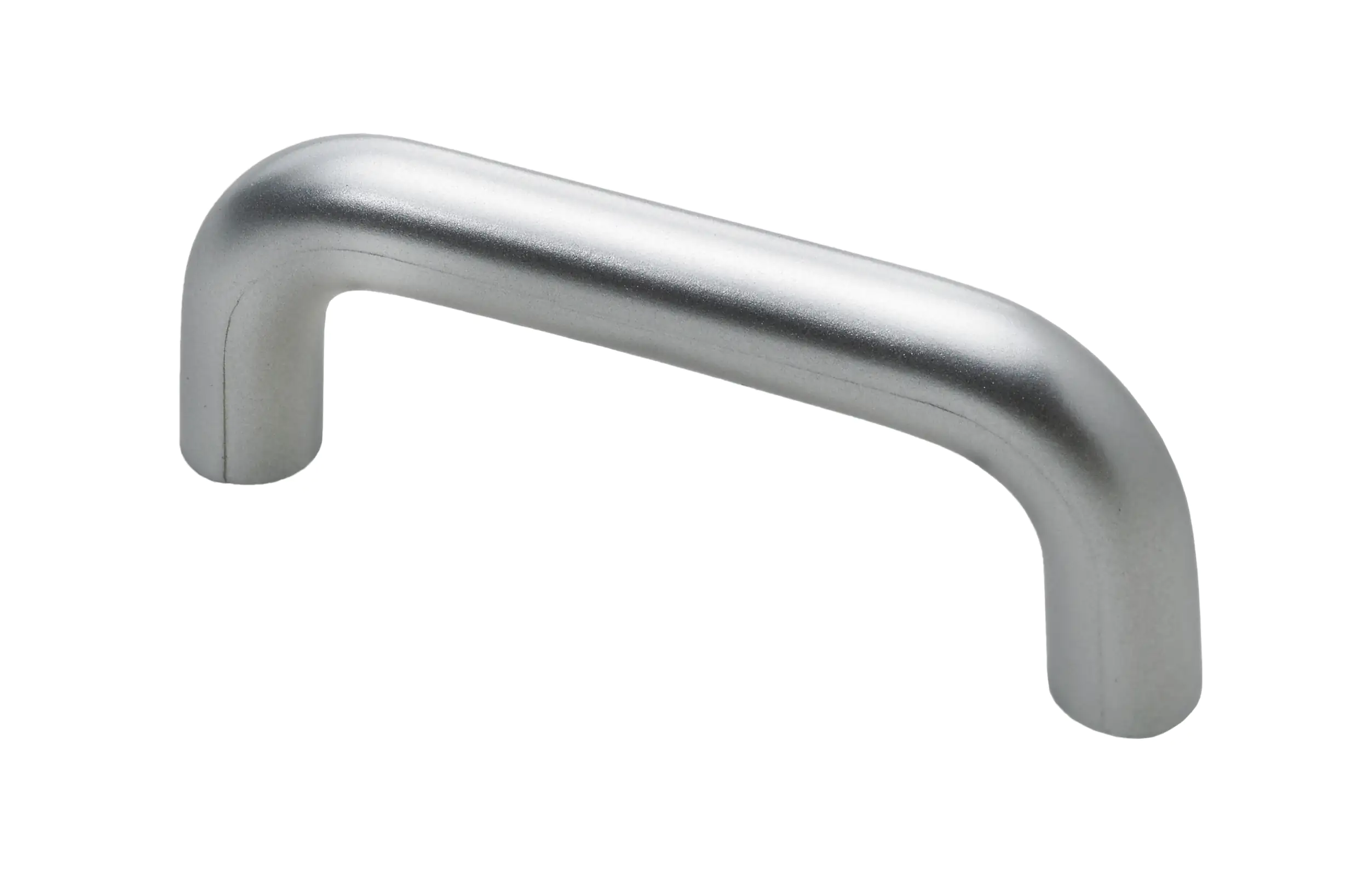 Hettich Möbelgriff Kunststoff Aluminium Optik 10 x 73 x 28 mm - 1 Stück