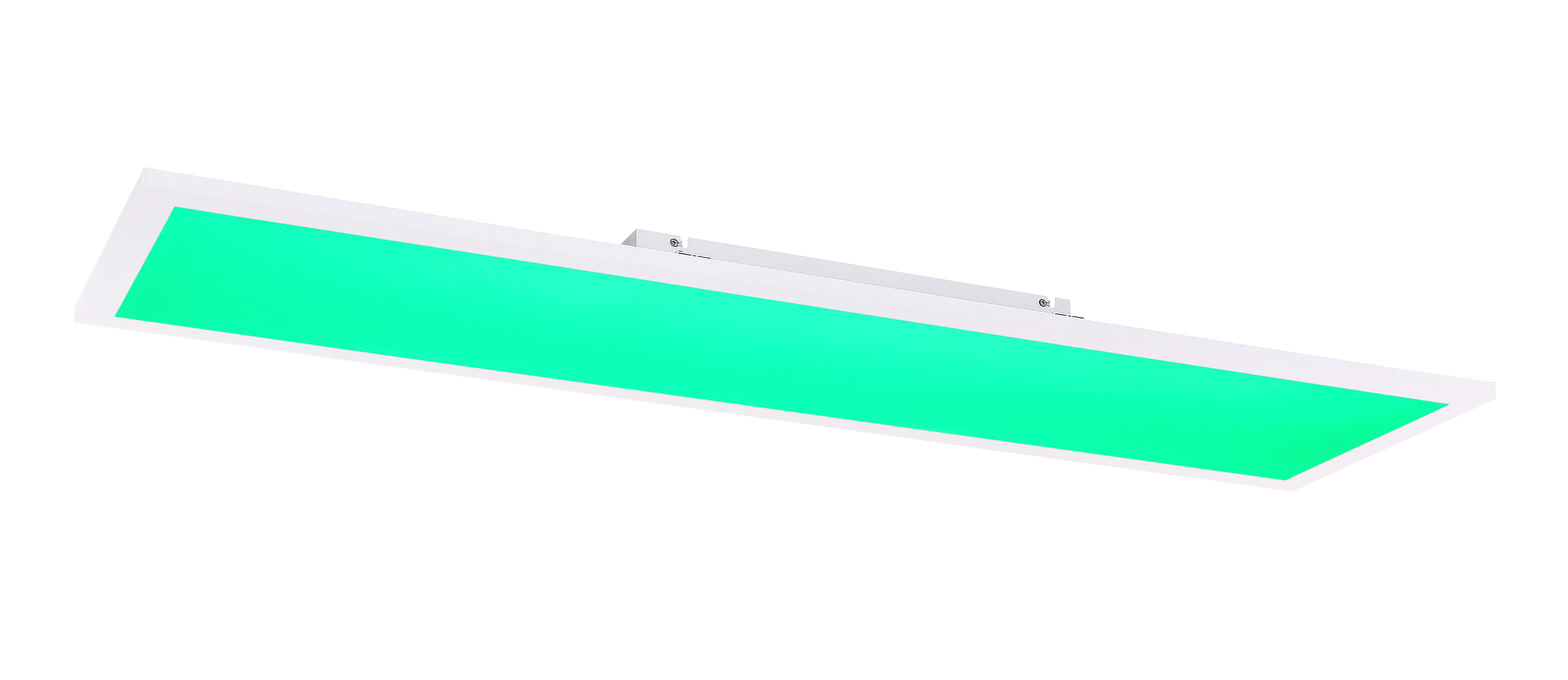 Globo LED Deckenleuchte Rosi weiß 120 x 30 cm RGBW, dimmbar
