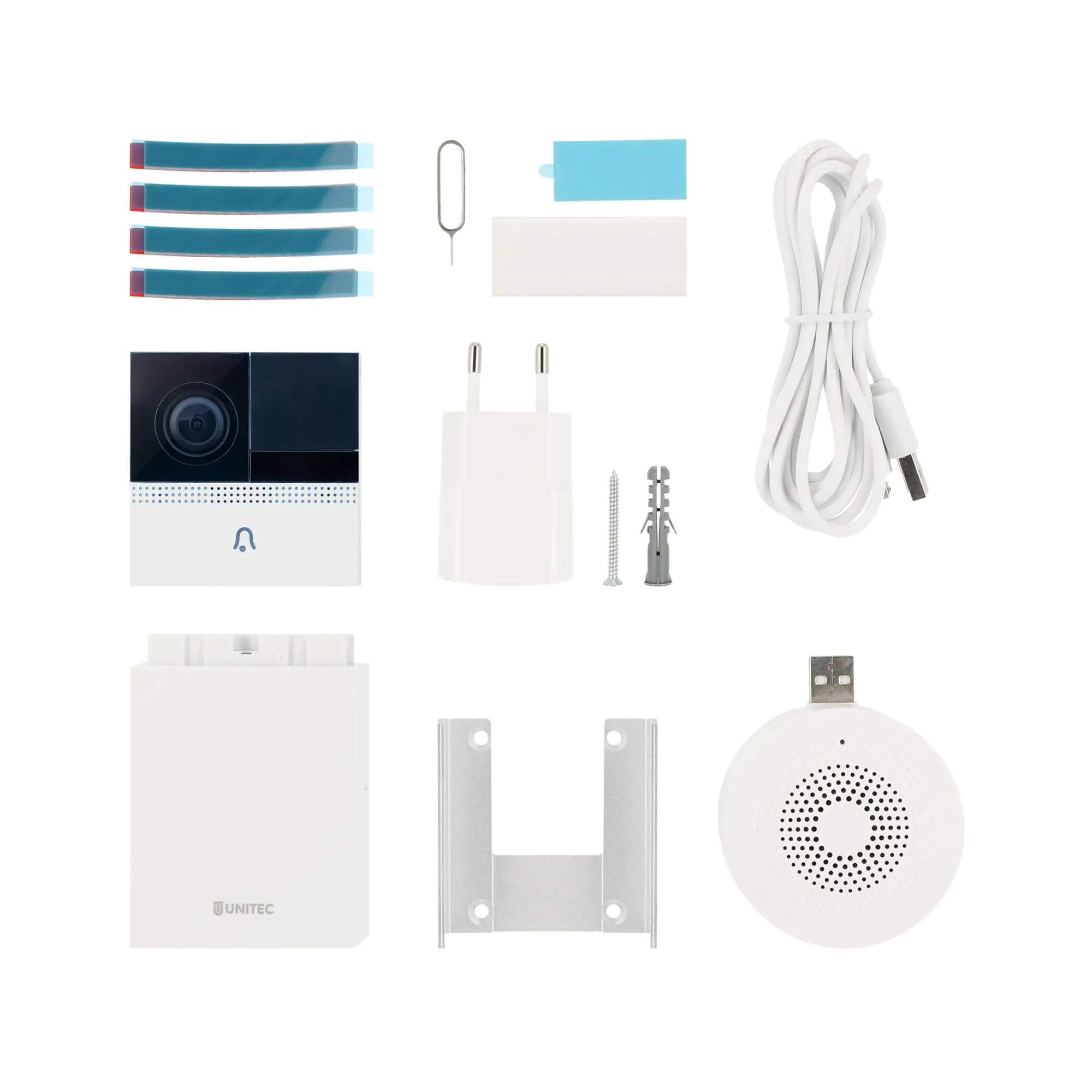 WIFI Video Türsprechanlage weiß