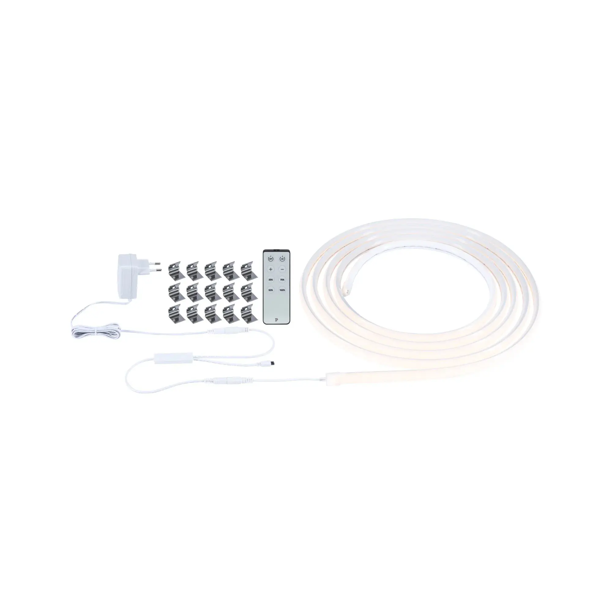 Paulmann LED-Streifen Set SimpLED Delta Tube 5 m 18 W warmweiß weiß dimmbar