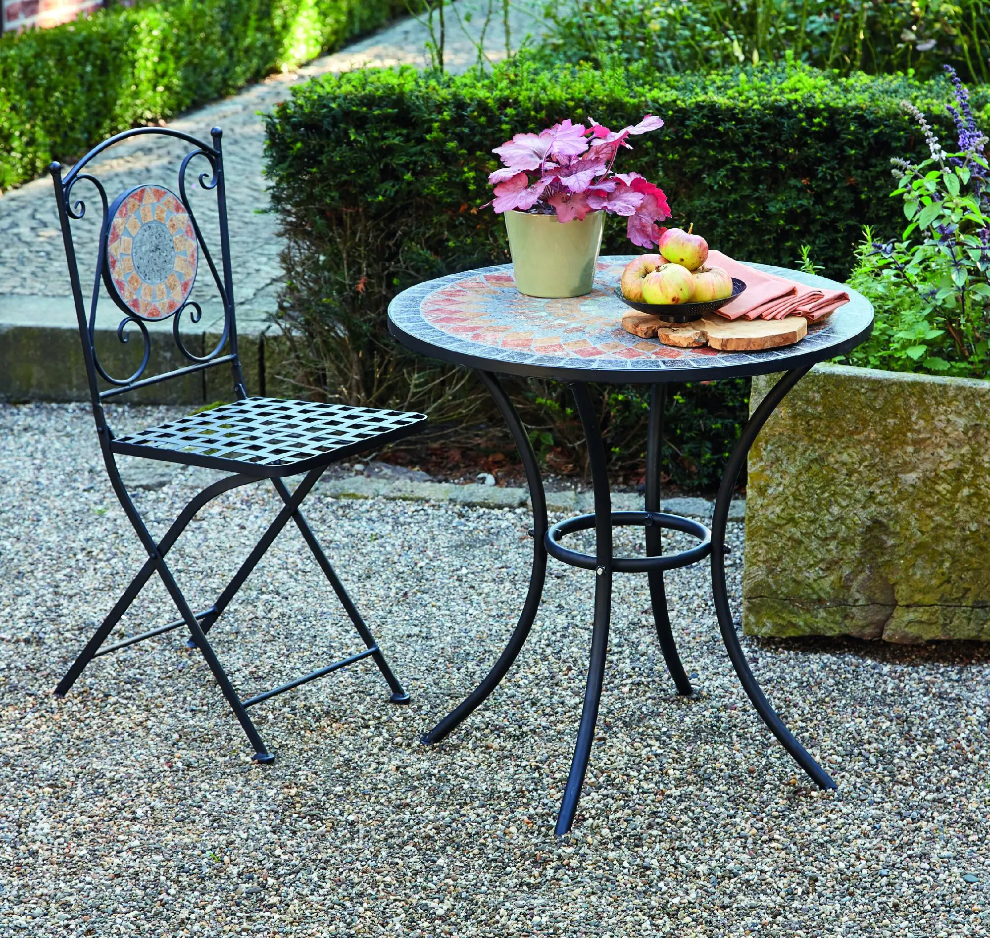 Siena Garden Klappstuhl Prato schwarz