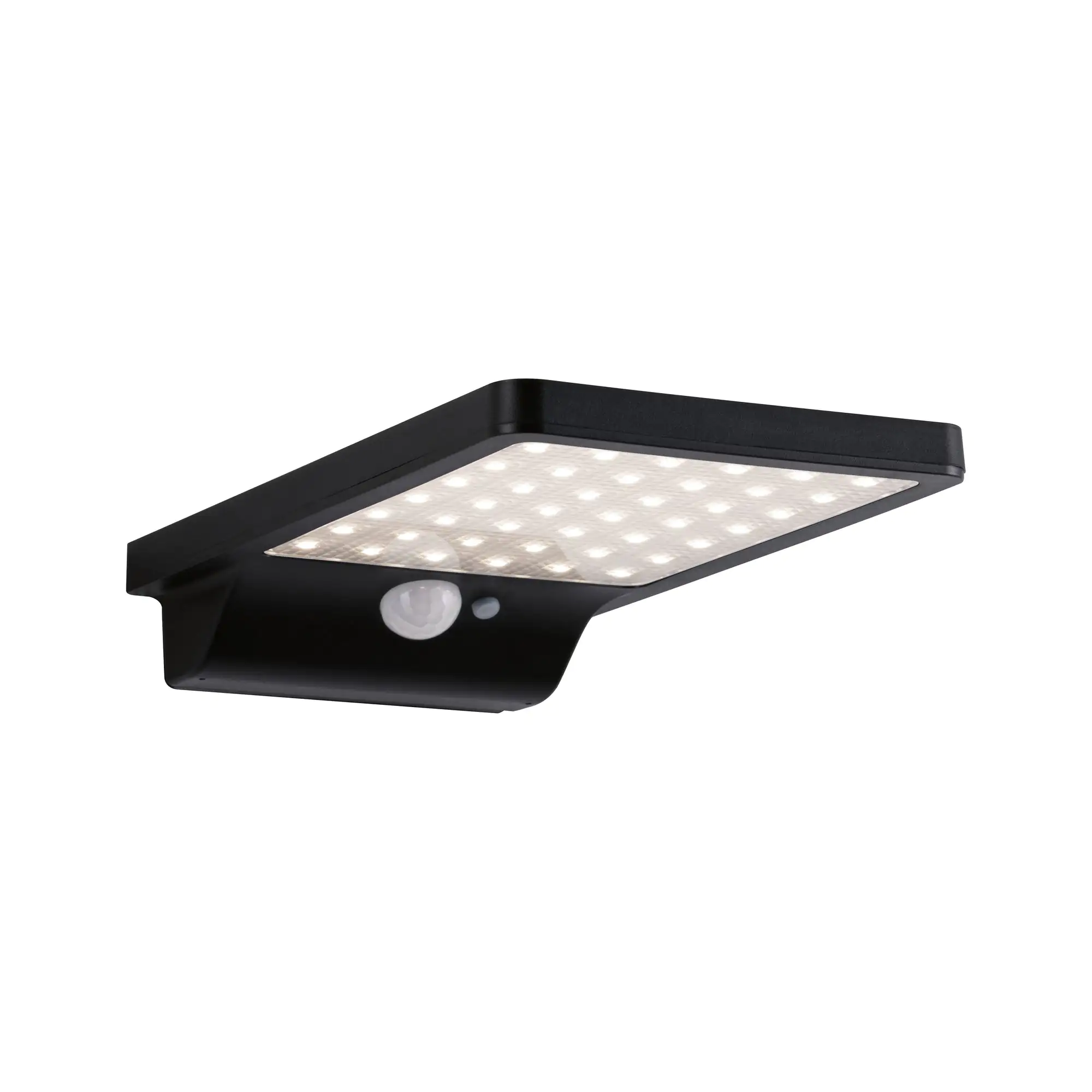 Paulmann Outdoor Solar Wandleuchte Solveig schwarz warmweiß Bewegungsmelder