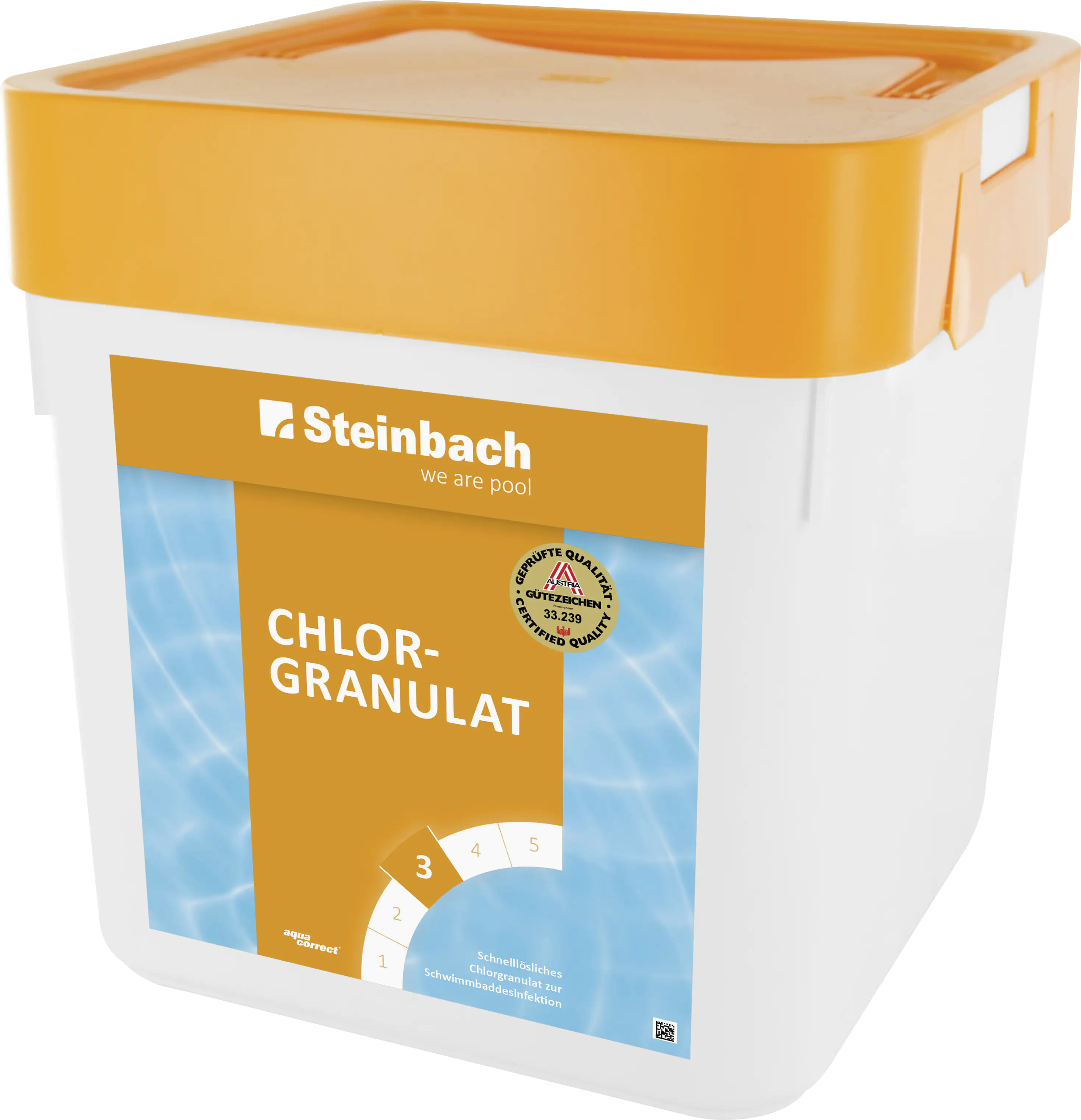 Steinbach Poolpflege Chlorgranulat 5 kg, Chlorprodukt