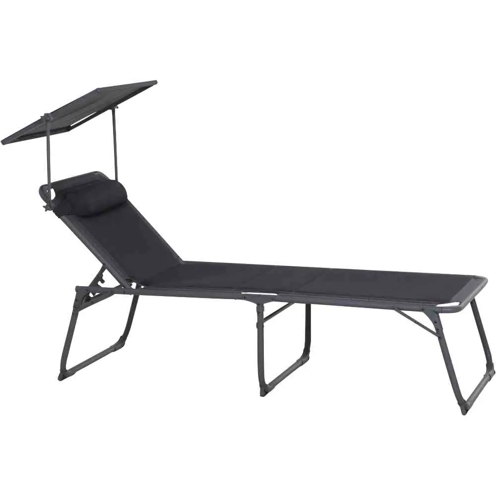 Siena Garden Campingliege Premium anthrazit