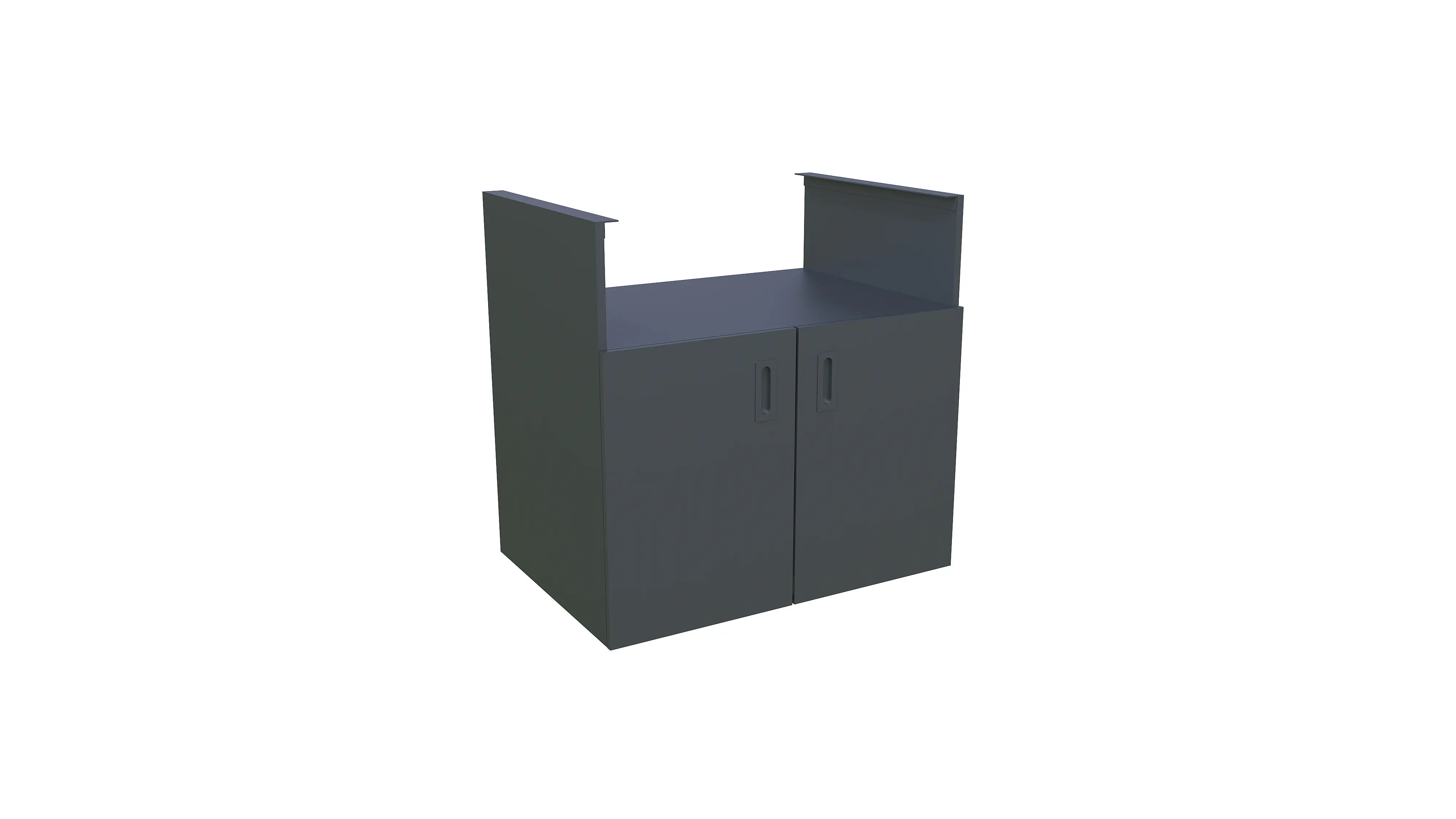 Bellano Living Element für Outdoorküchen inkl. Grillelement und 2 Türen anthrazit