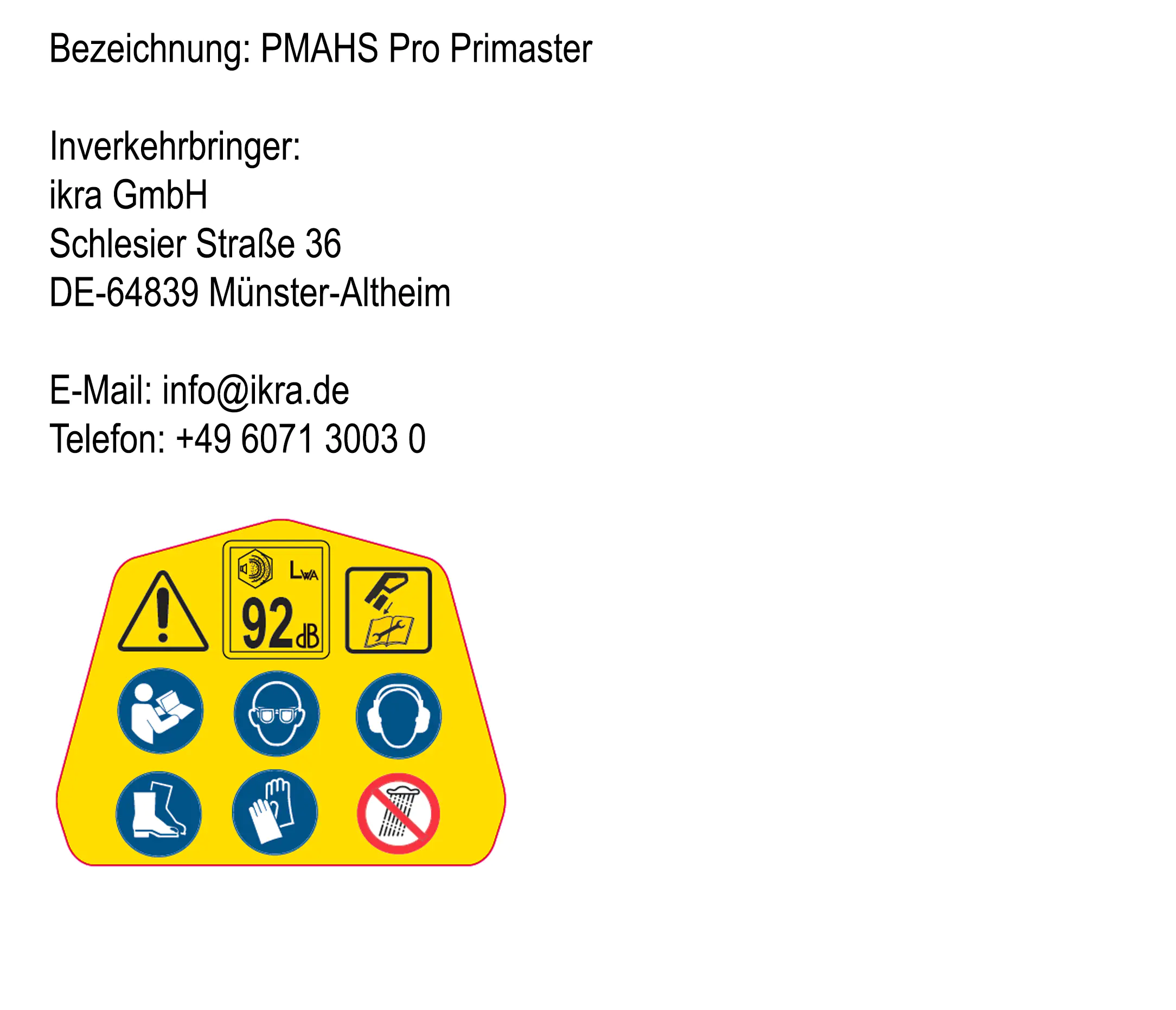 Primaster Pro Akku-Heckenschere PMAHS Pro Solo 20 V 55 cm Schnittlänge ohne Akku und Ladegerät