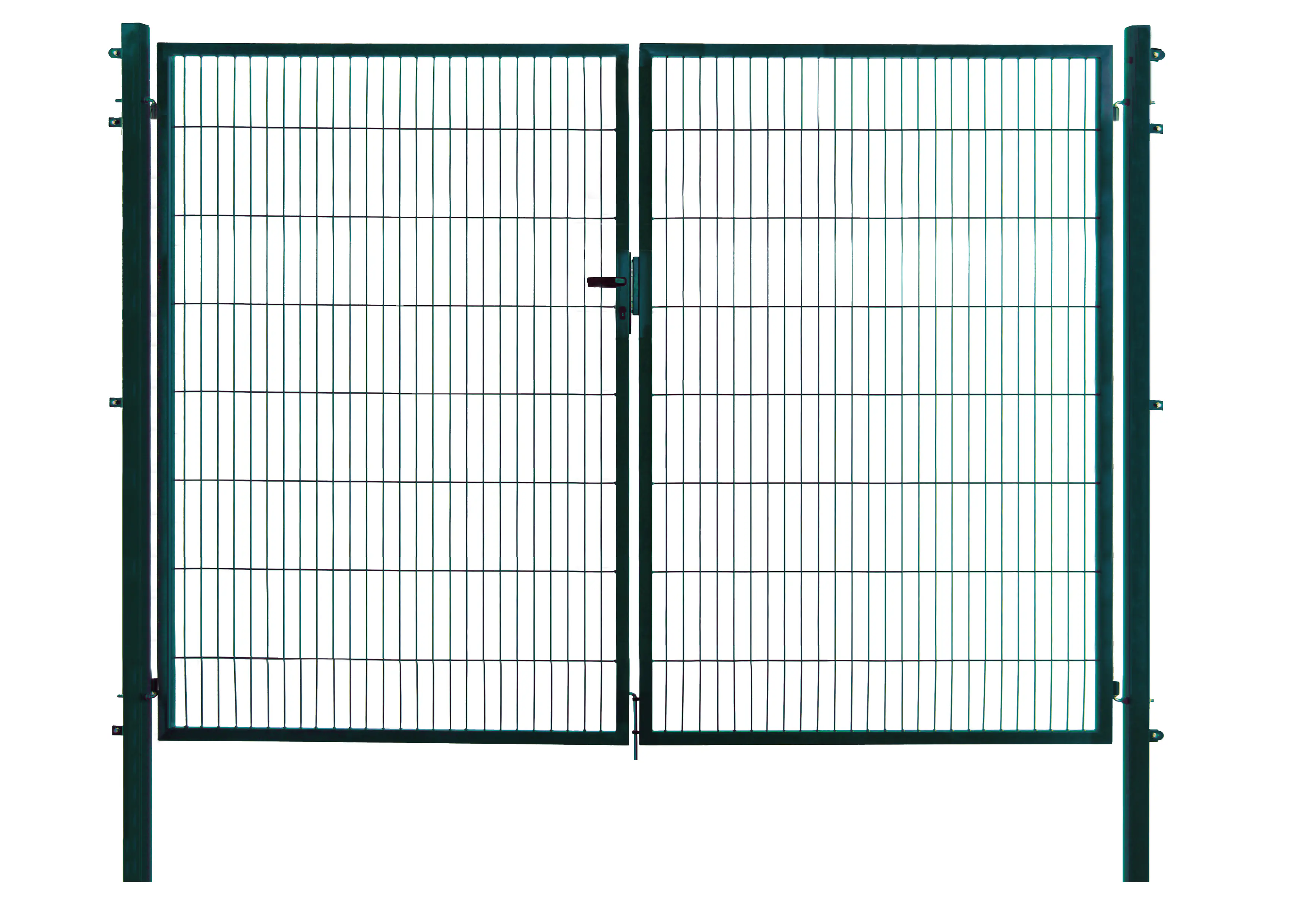 Floraworld Gartentor doppelflügelig Comfort 300 x 160 cm moosgrün