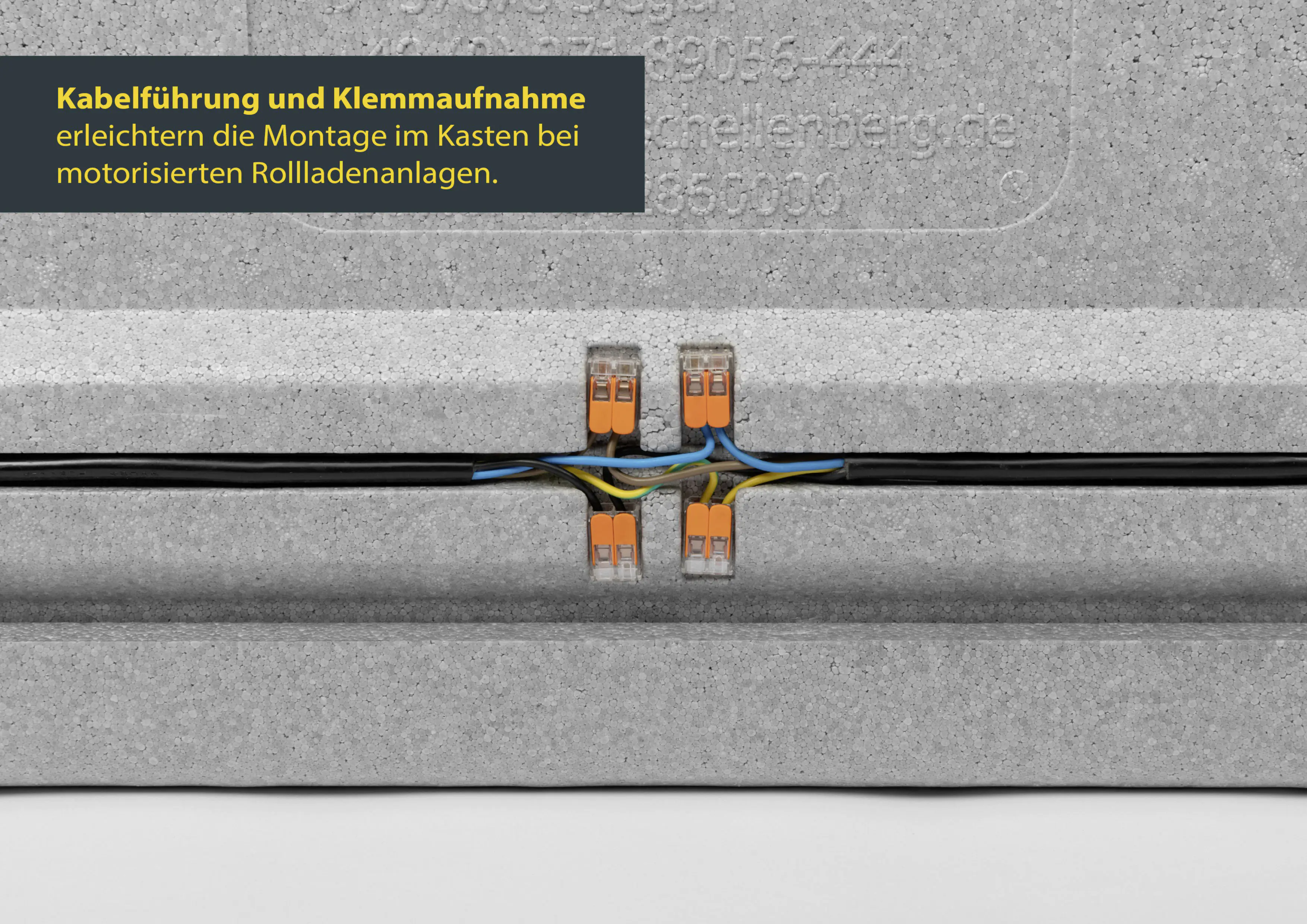 Schellenberg Rollladenkasten-Dämmung 3-teilig 100x28x1,3 cm