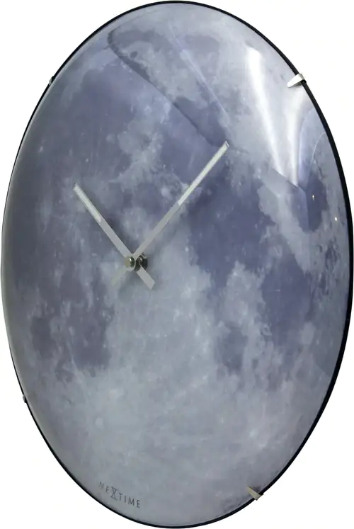 Nextime Wanduhr Moon Dome Ø 35 cm