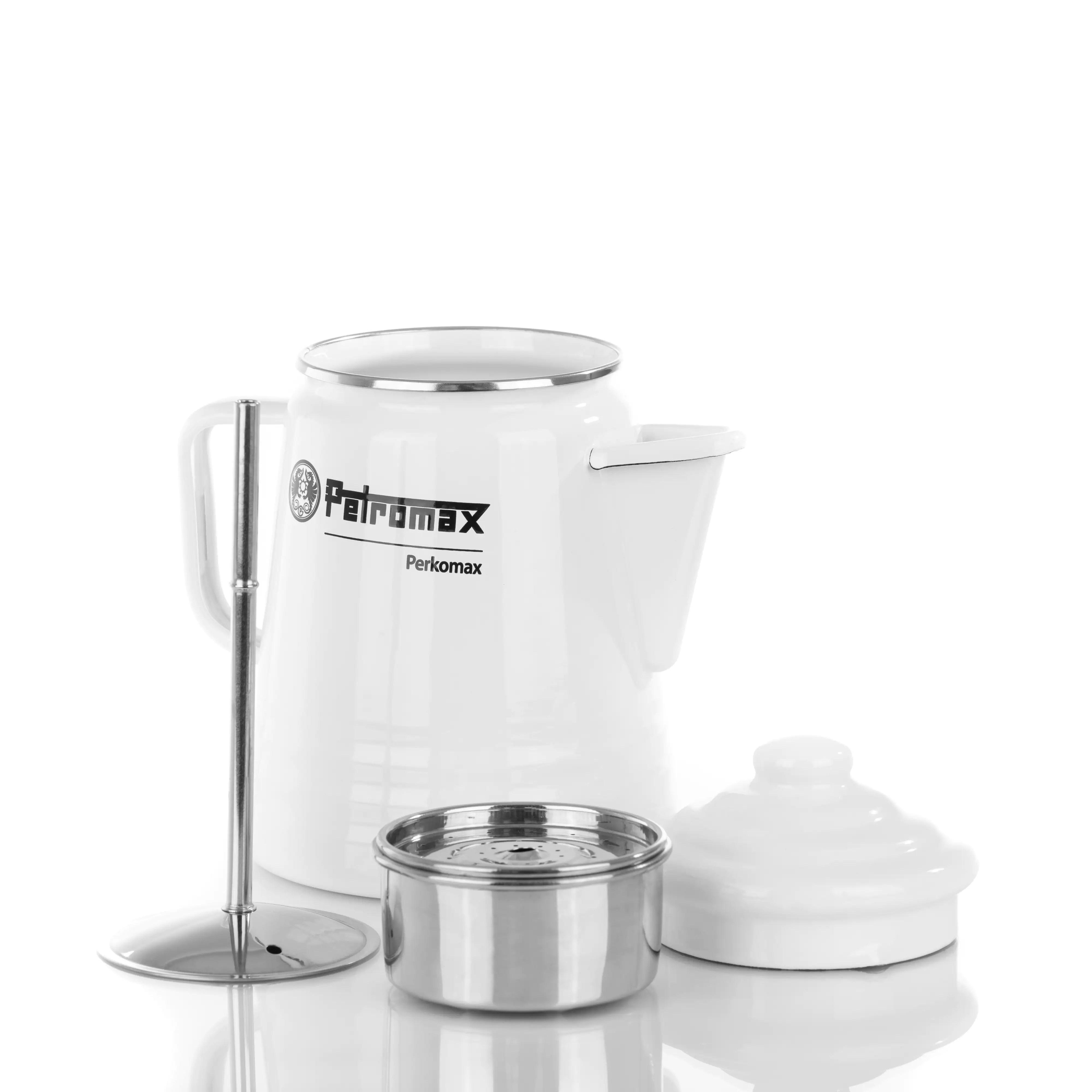 Petromax Tee-/Kaffee-Perkolator "PERKOMAX" weiss