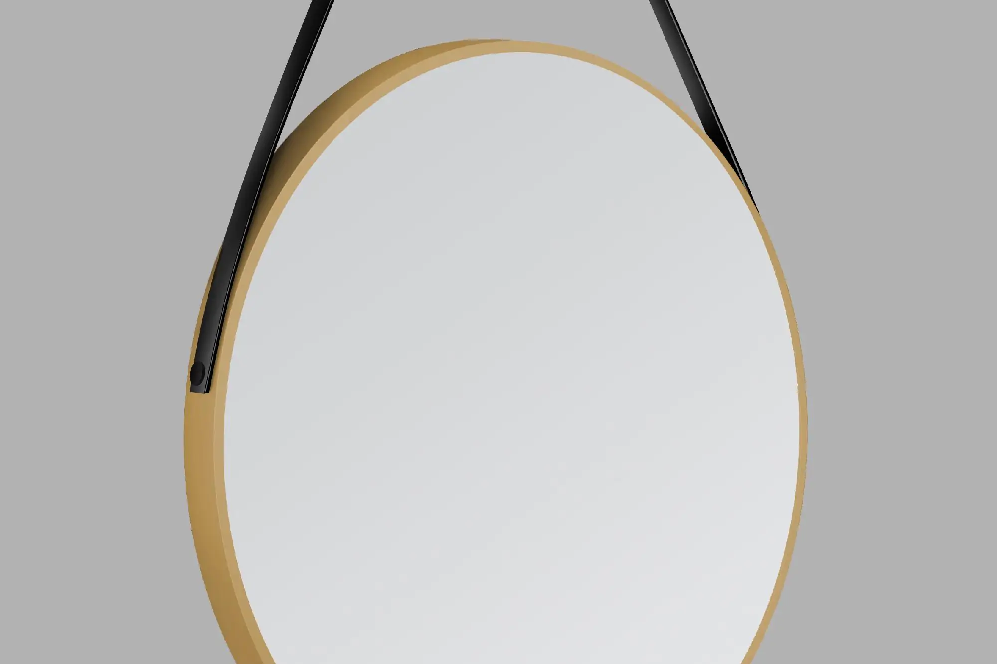 DSK Design Spiegel Silver Coiffeur Ø 80 cm gold