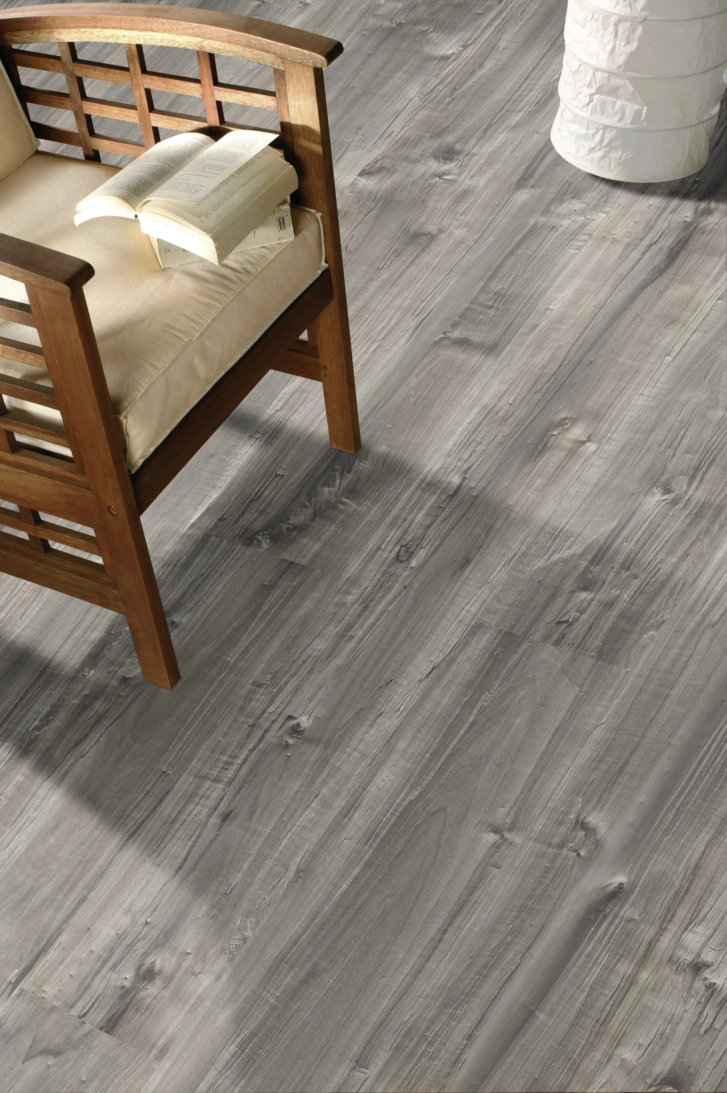 Classen Laminat Edition 7 128,6 x 19,4 cm 7 mm Spaltholz grau