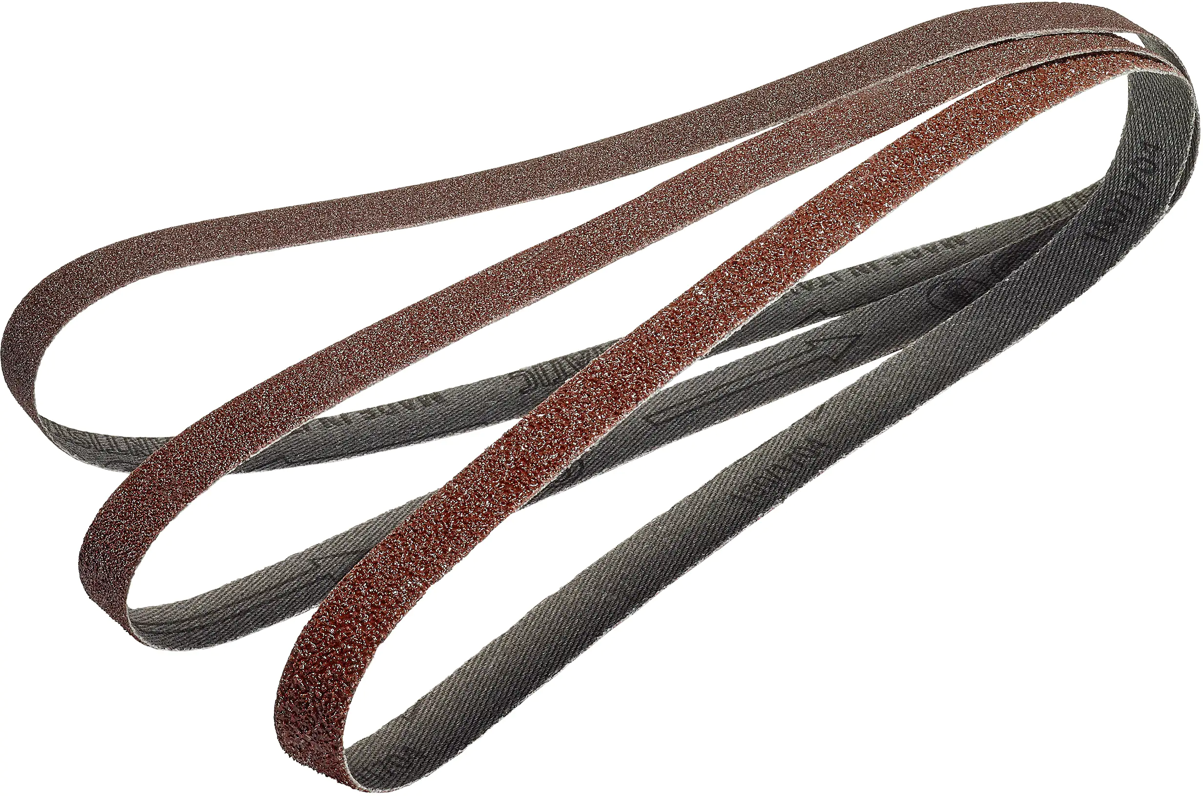 Wolfcraft Gewebeschleifbänder K40/80/120 13 x 457 mm 3 Stück