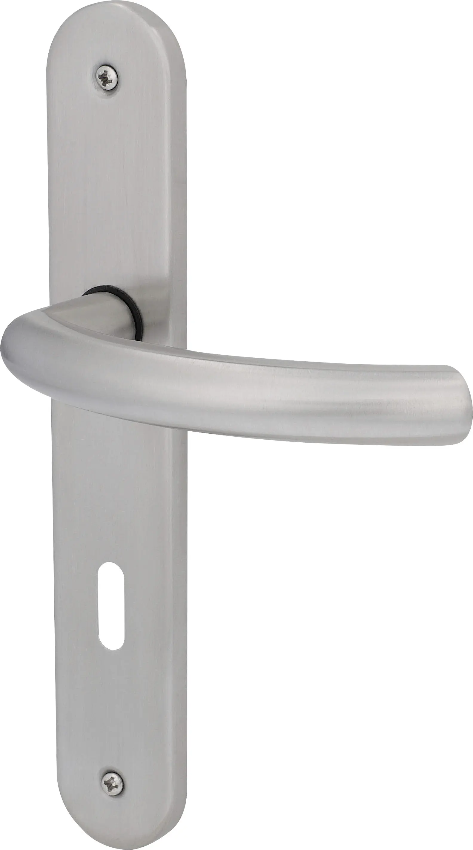 Südmetall Türgriff-Garnitur Langschild Jillian BB Edelstahl satiniert silber 235 x 40 mm 