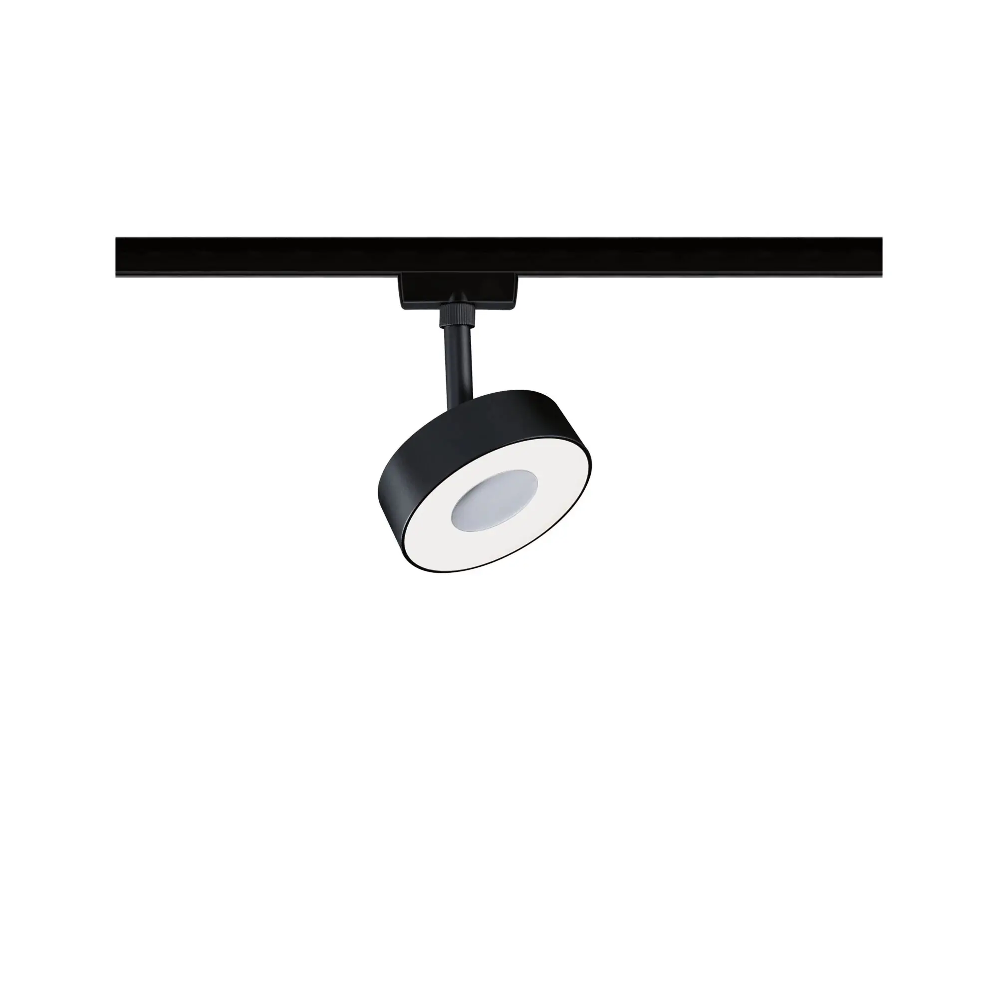 Paulmann LED-Leuchte URail 1er Schienenspot Circle schwarz matt dimmbar