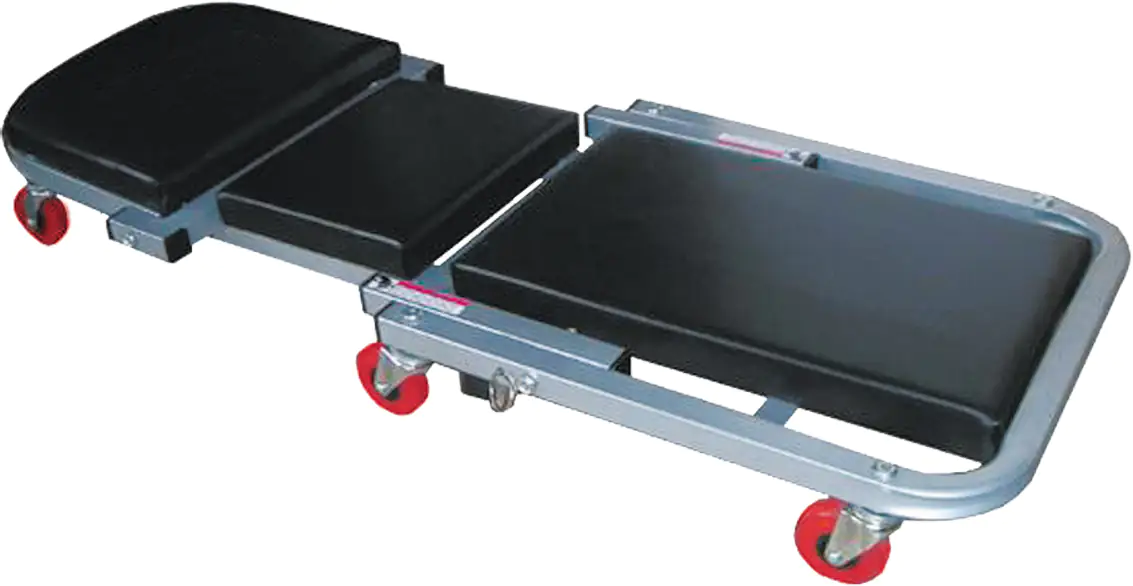 TrendLine Werkstatt-Rollliege und -Sitz 102 x 40 x 12 cm