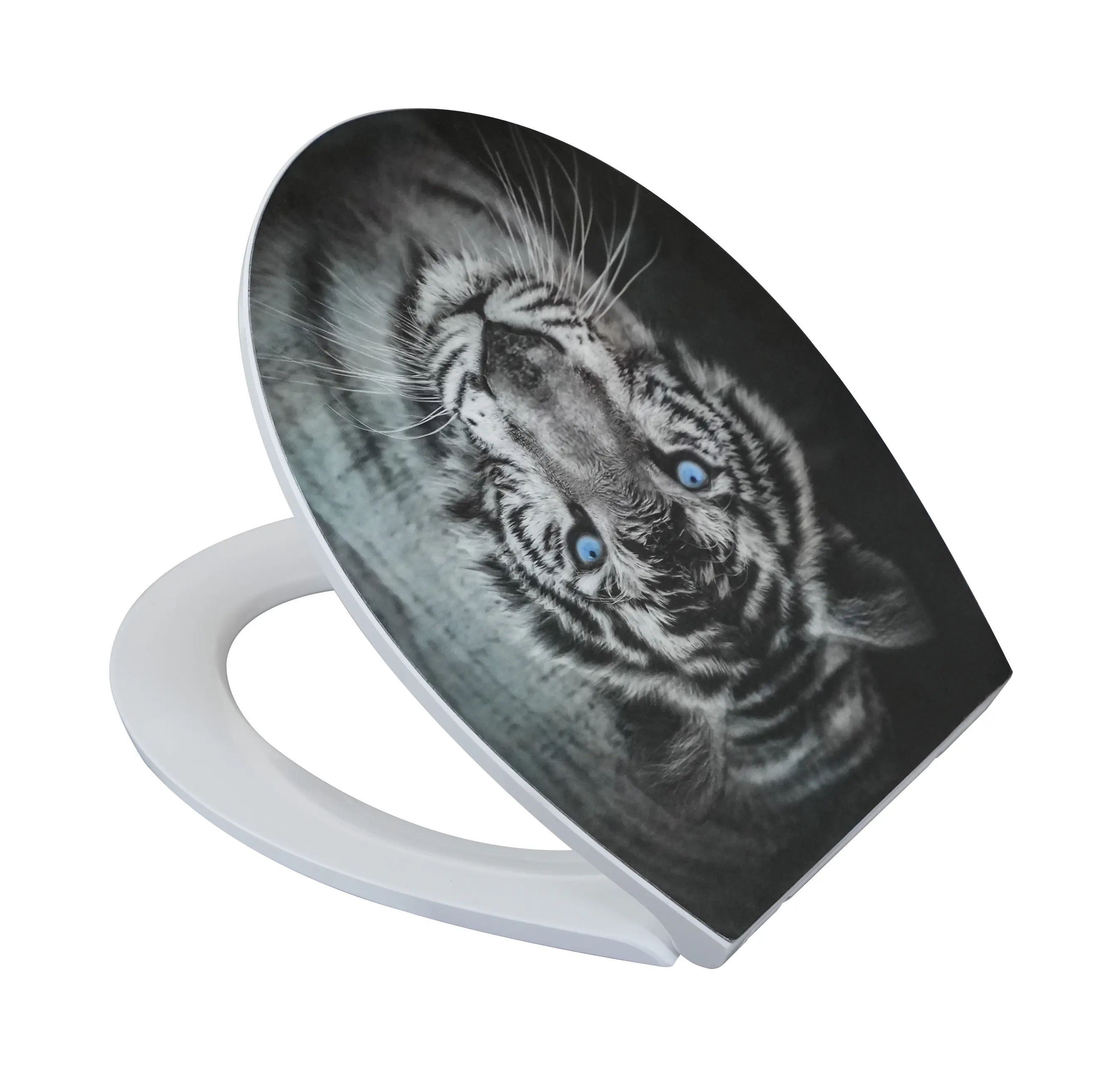 Primaster WC-Sitz mit Absenkautomatik Tiger 3D