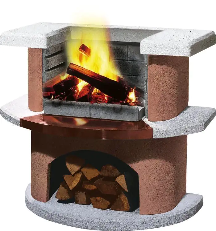 Buschbeck Grillbar Bologna 93 x 110 x 65 cm