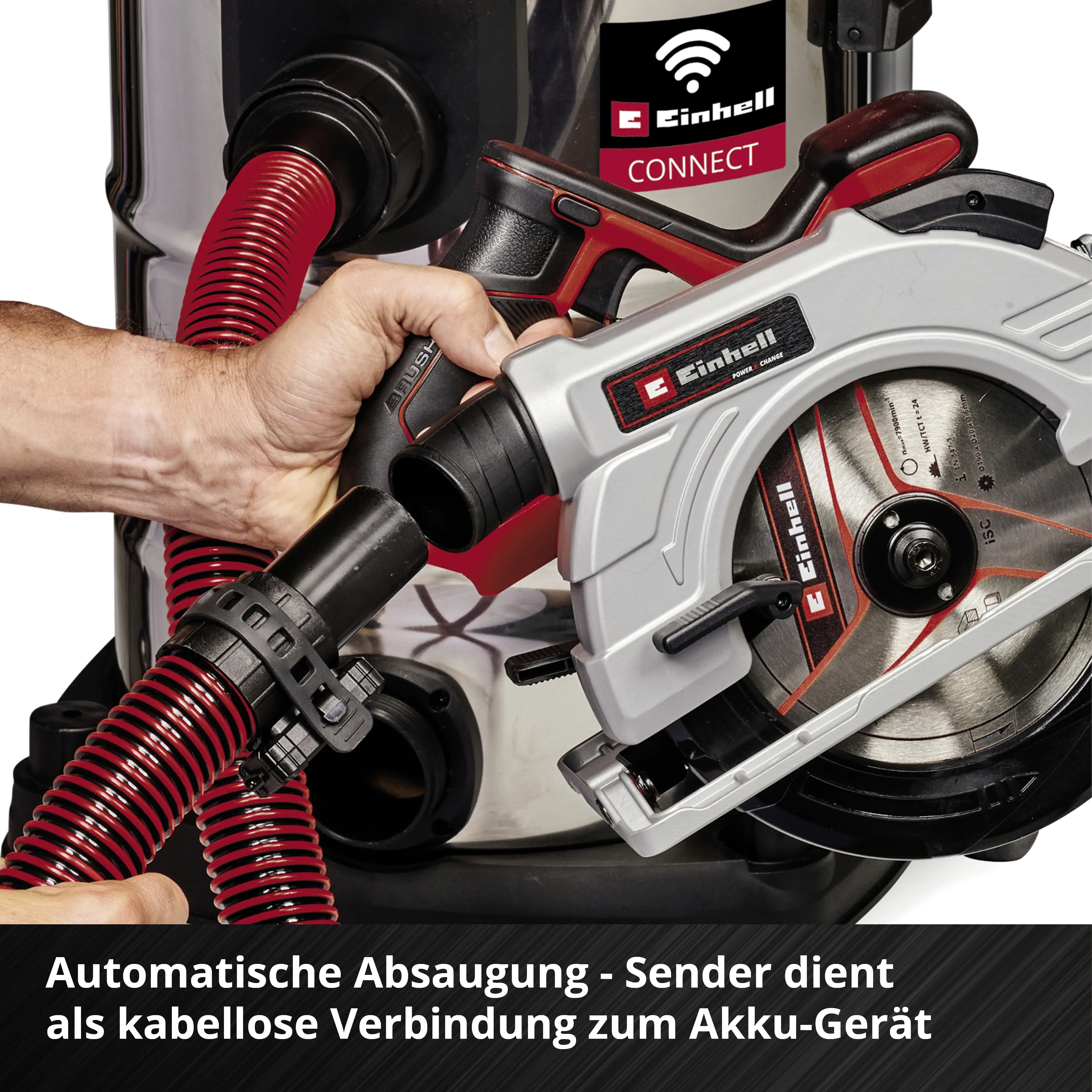 Einhell Professional Akku-Nass-Trockensauger TP-VC 36/30 S Auto Solo 36 V
