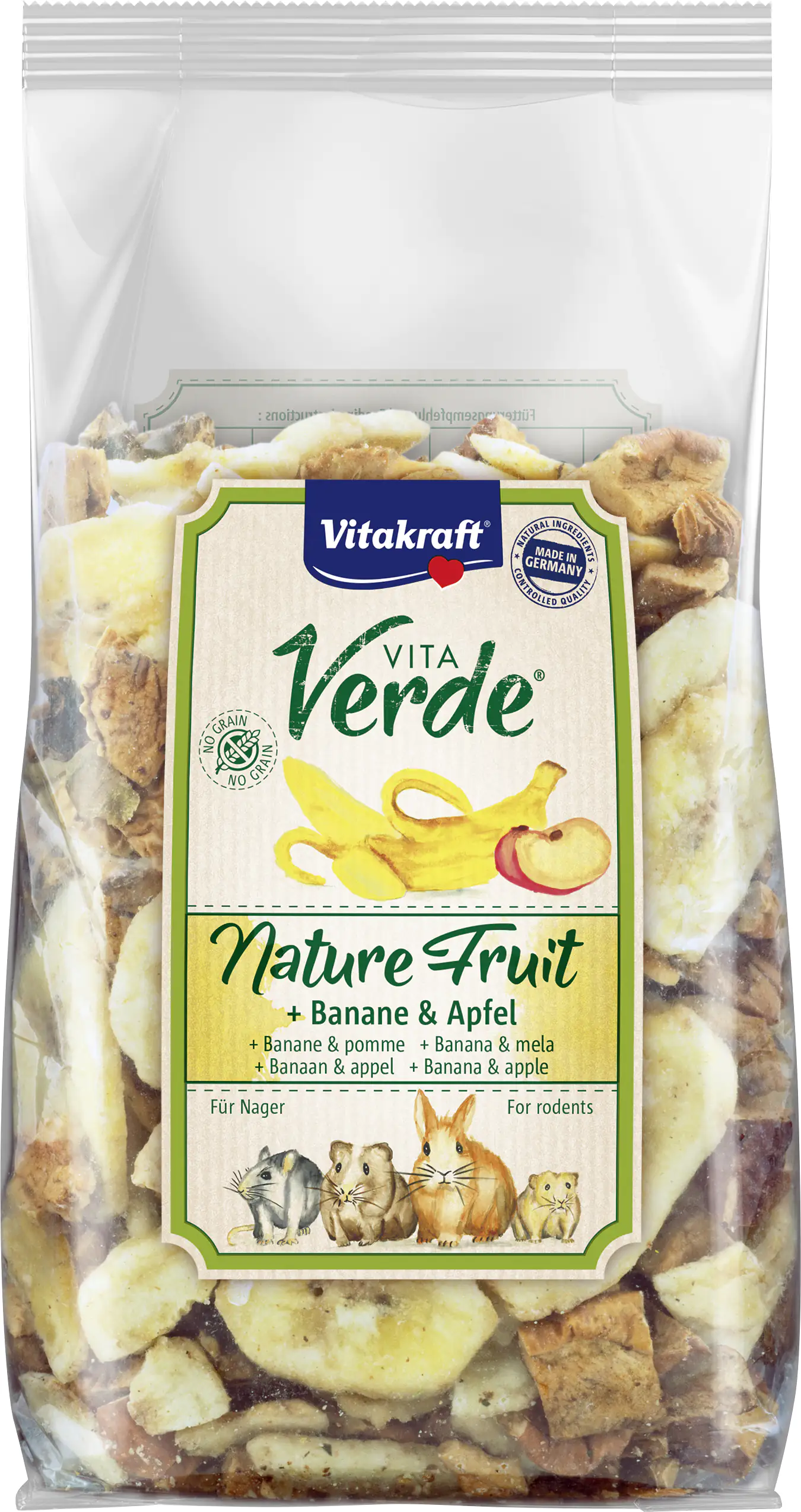Vitakraft V.Verde NatureFruit Banane&Apfel 100 g