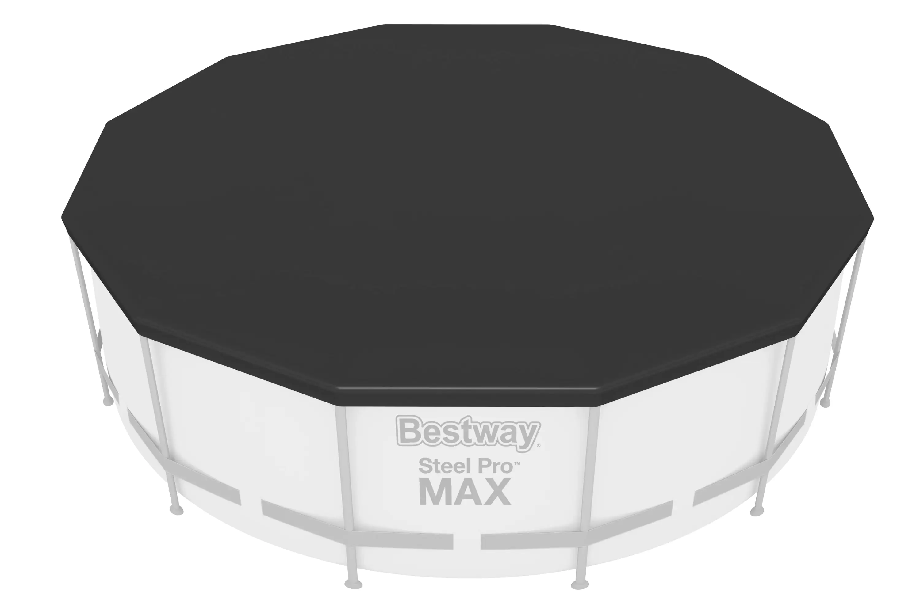 Bestway Poolabdeckung rund Ø 3,70 m