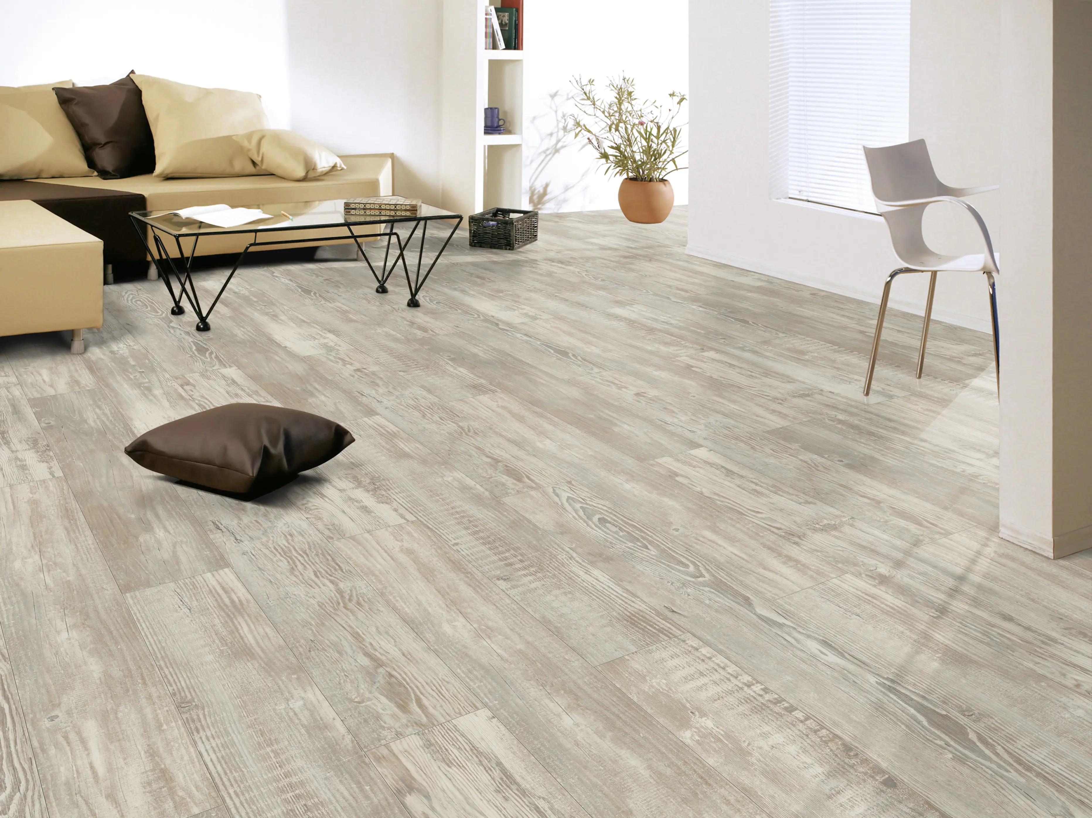 Classen Laminat 7 mm 4V 128,6 x 19,4 cm 7 mm Pinie Altholz LHD